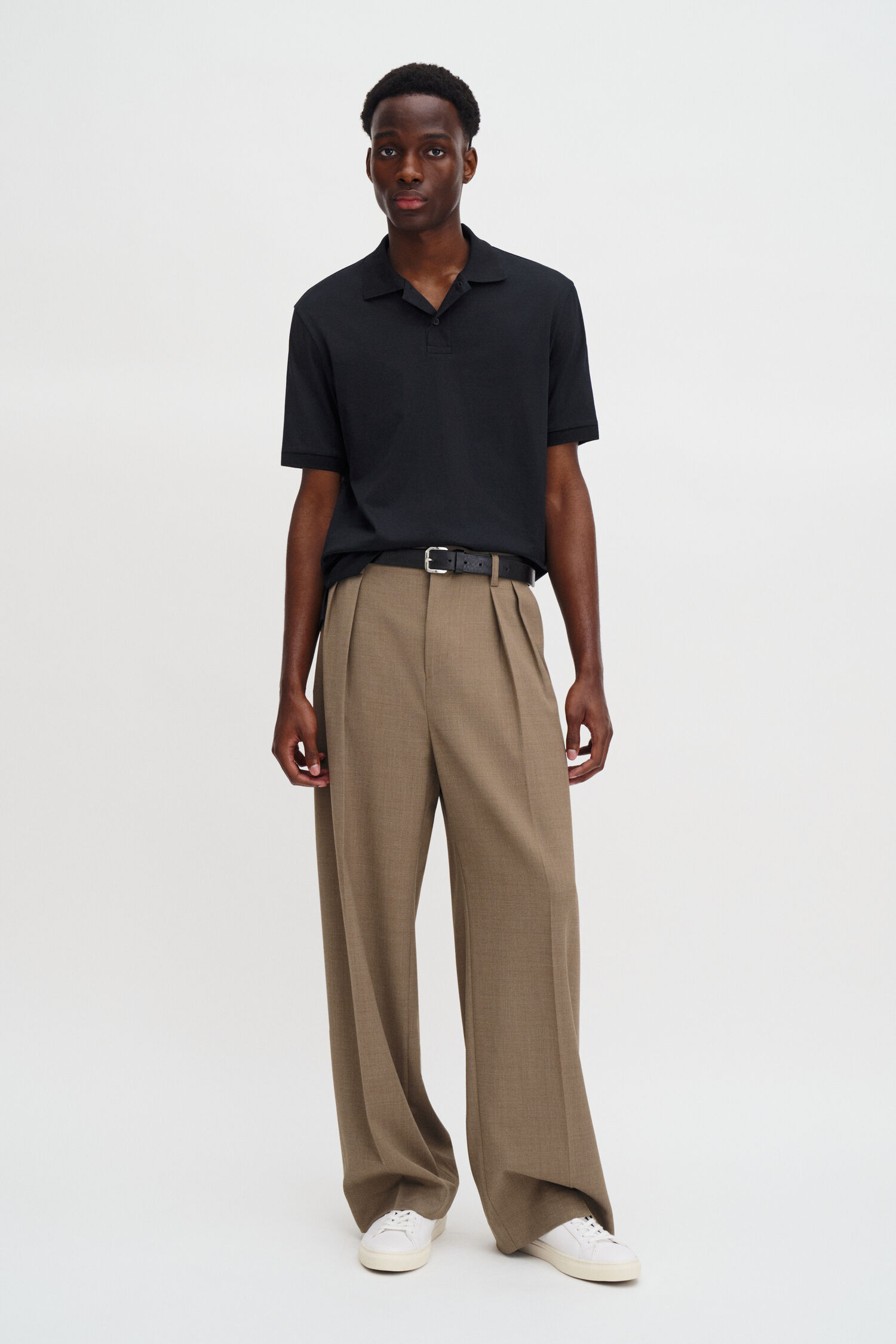 Technical Cotton Polo Shirt