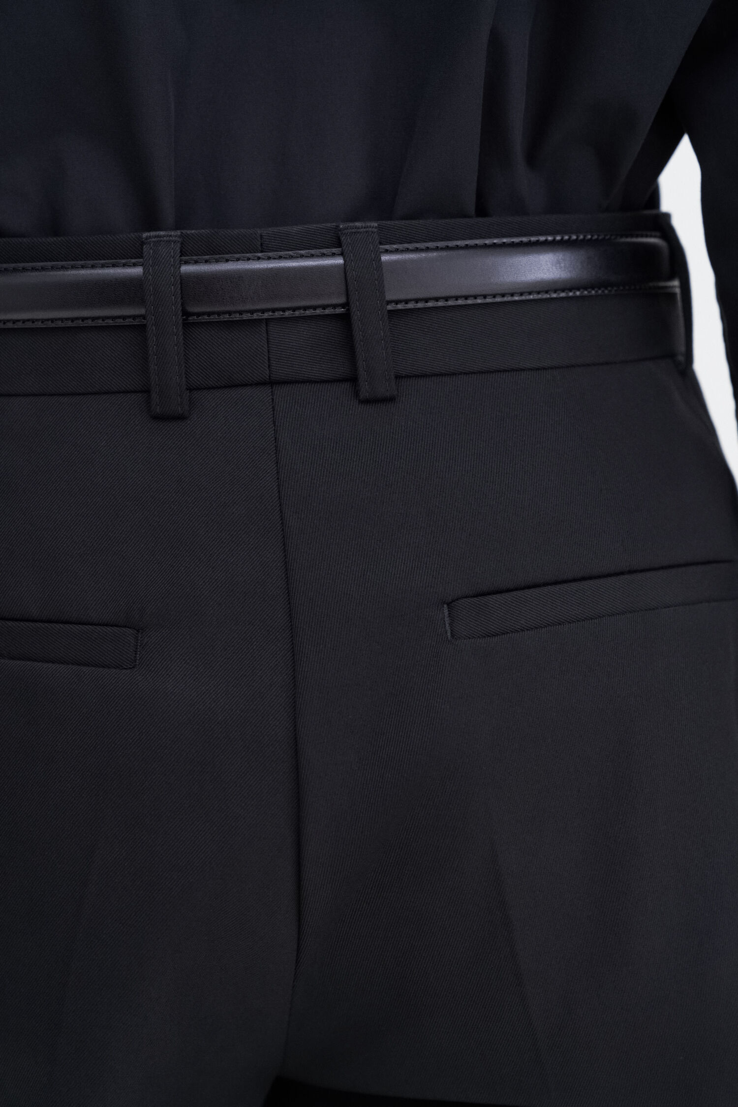 Tailored Cotton Trousers