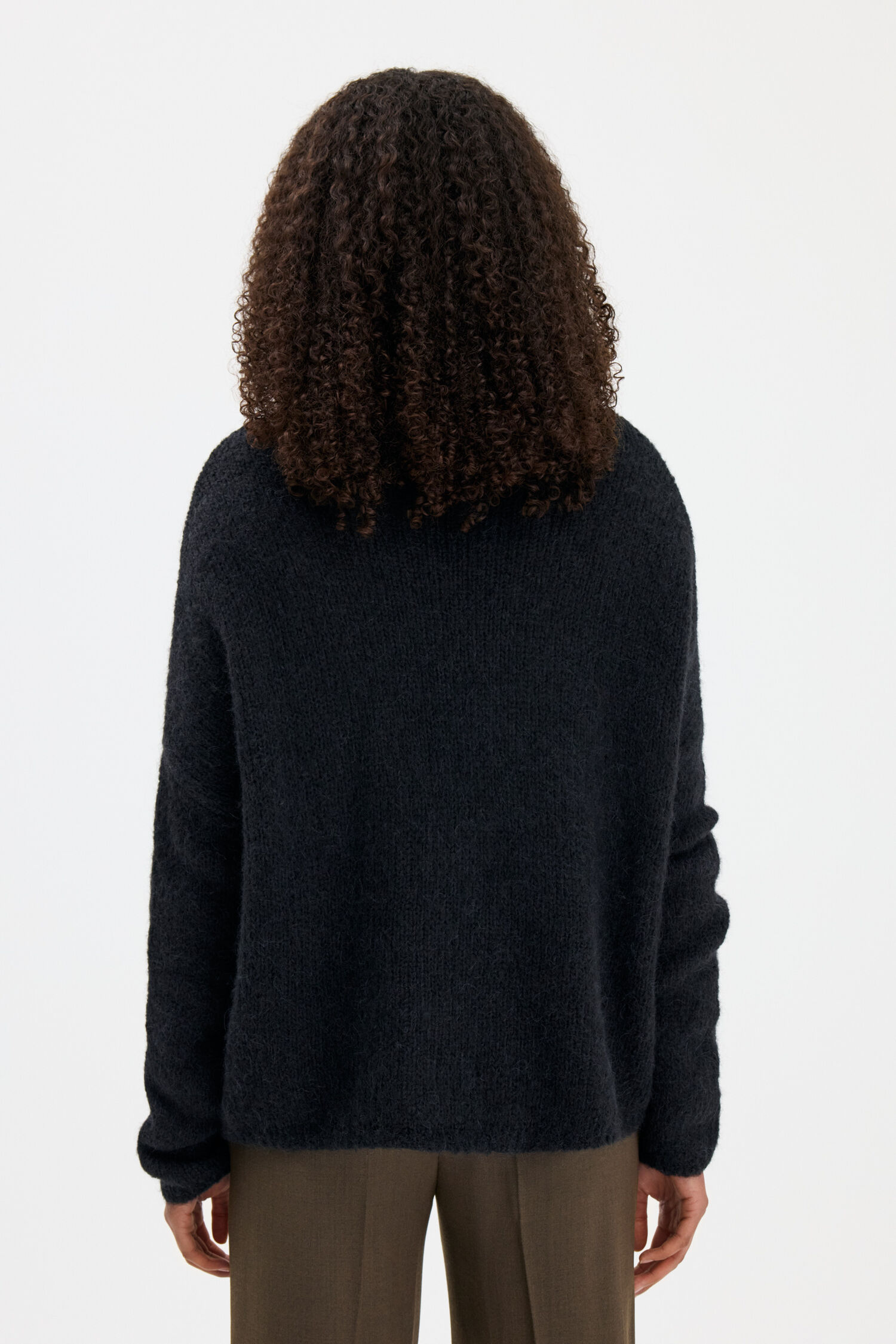 Alpaca Funnelneck Sweater