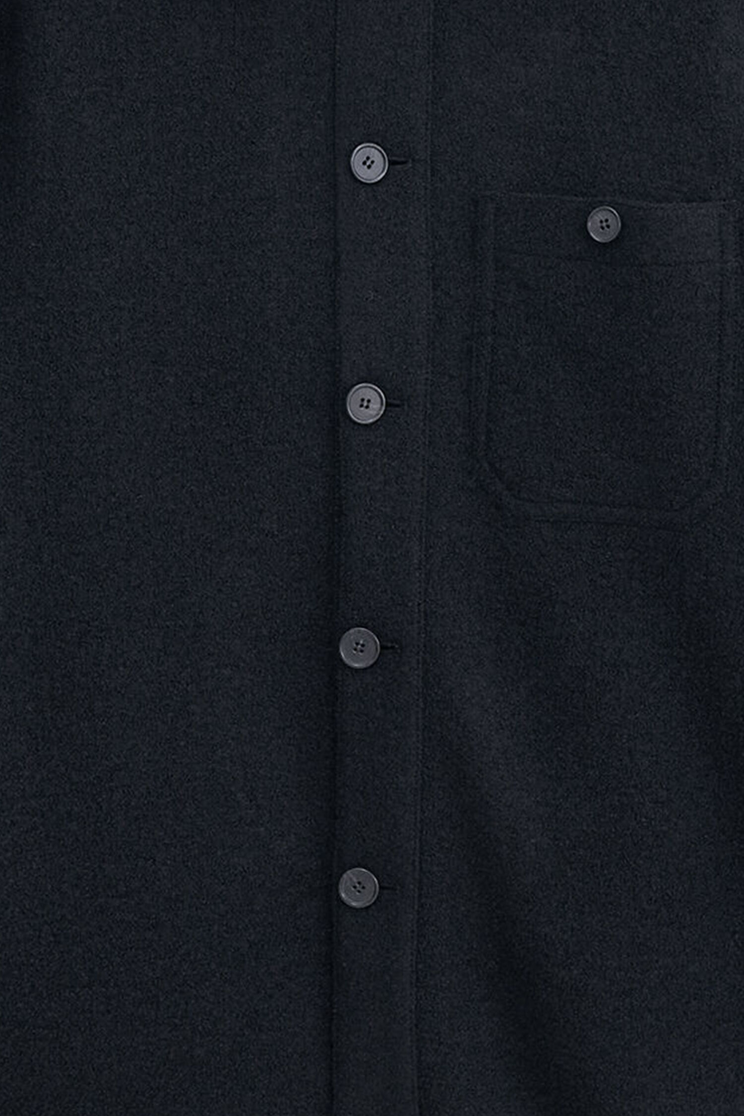 Boiled Wool Shirt Jacket