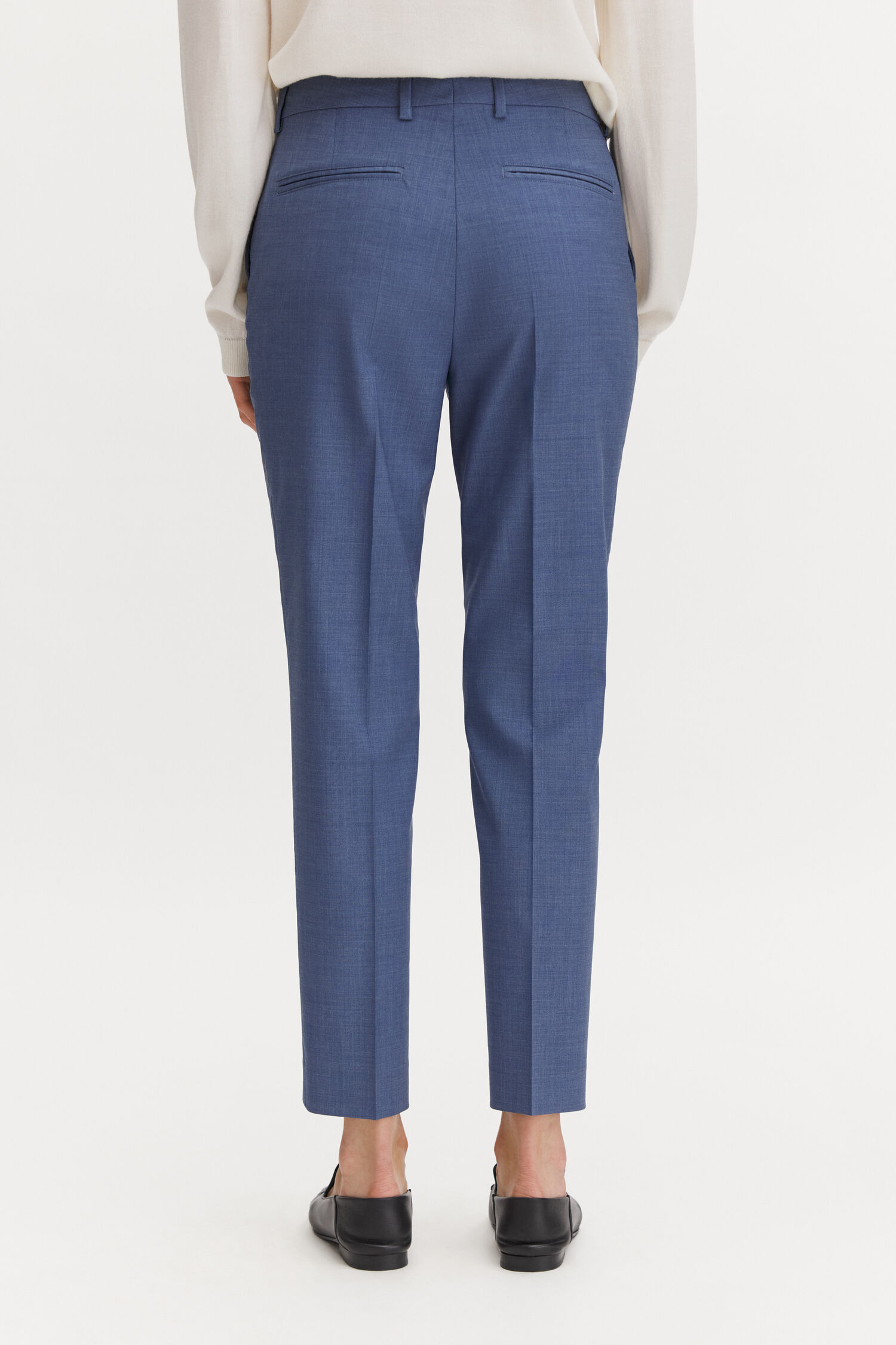Emma Cropped Cool Wool Trouser