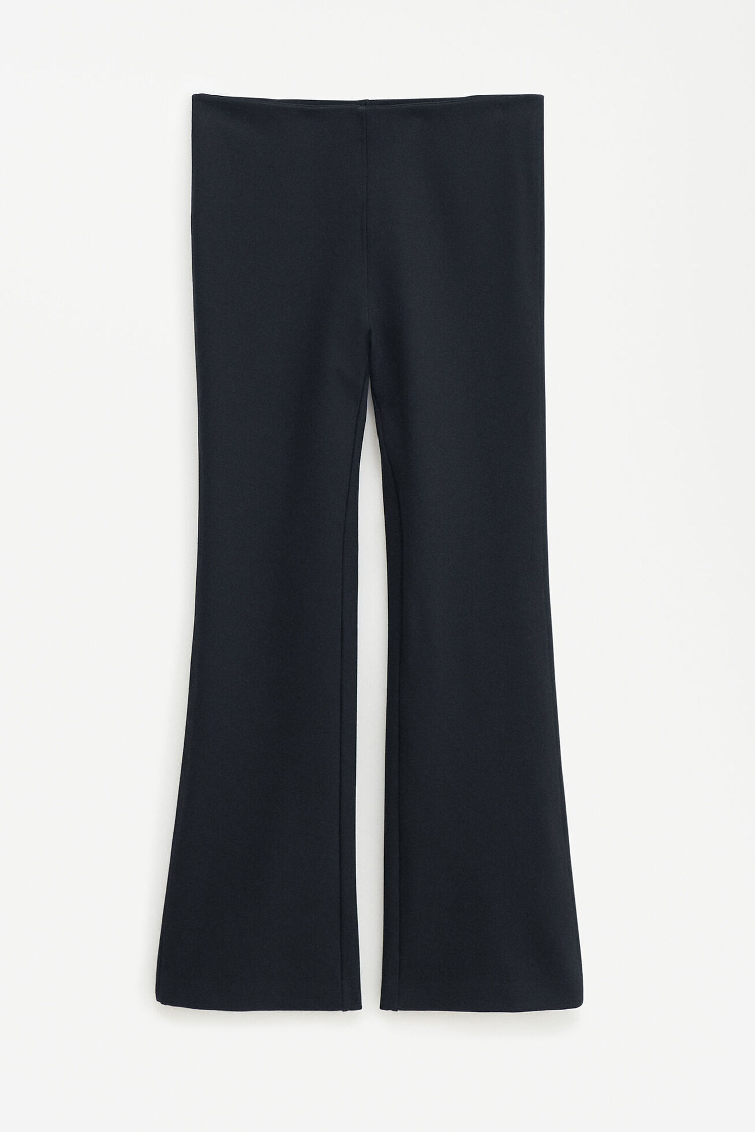 Flared Jersey Trousers