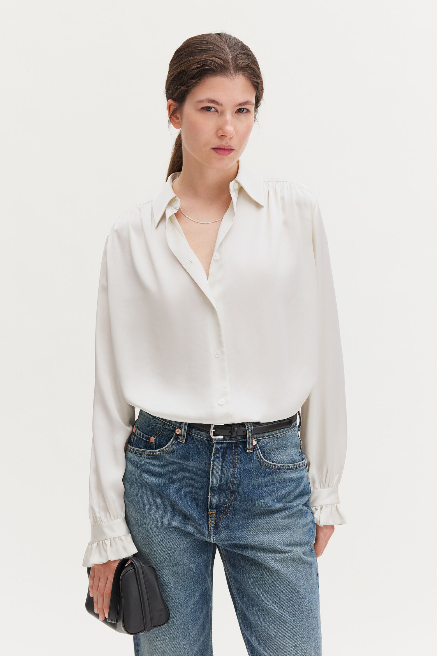 Gathered Detail Blouse