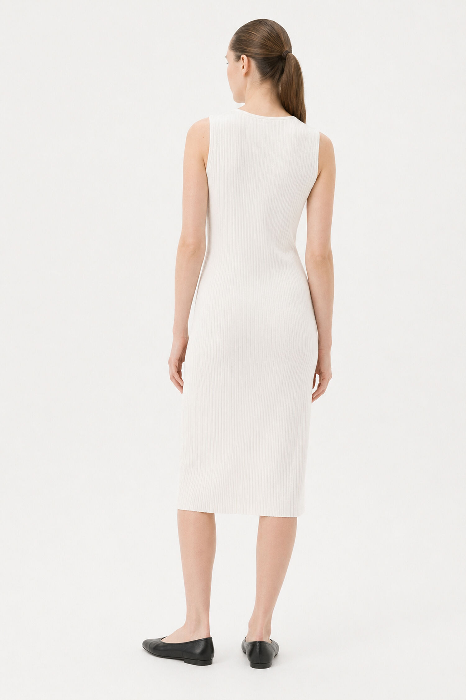 V-Neck Knit Dress