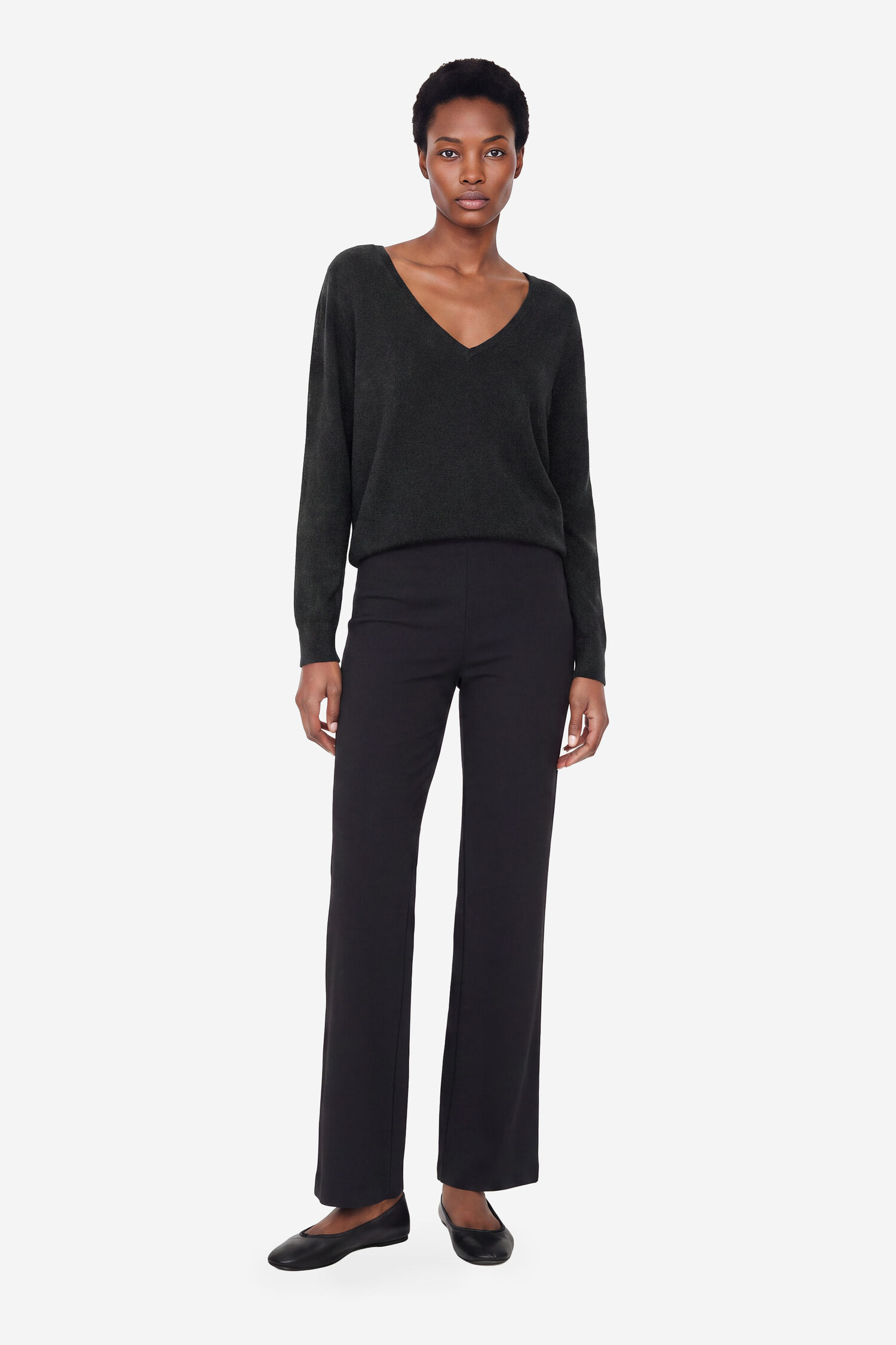 Cashmere V-neck Sweater