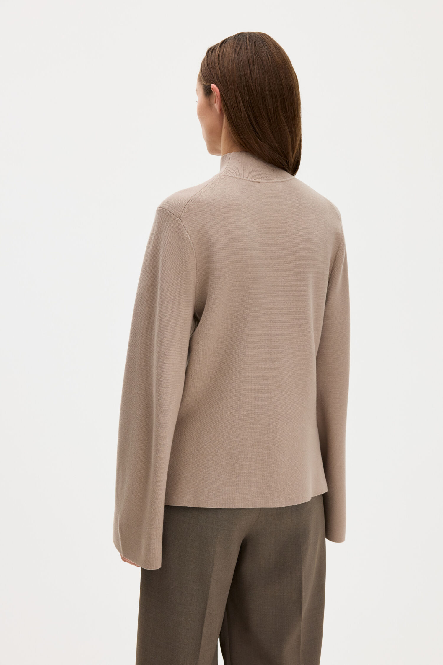 Milano Knit Mock Neck Top