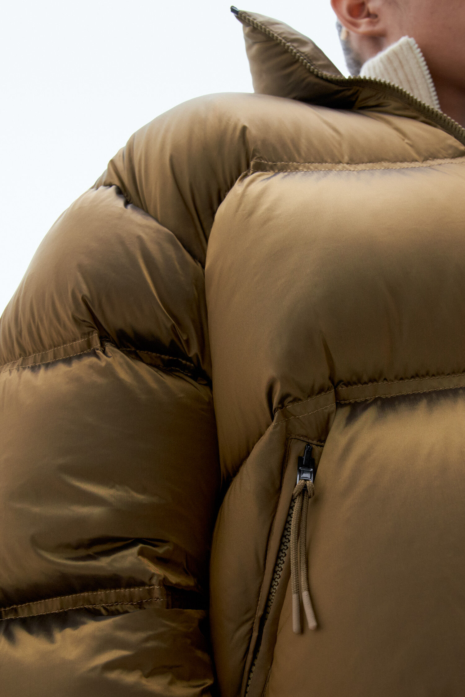 Cropped Puffer Jacket