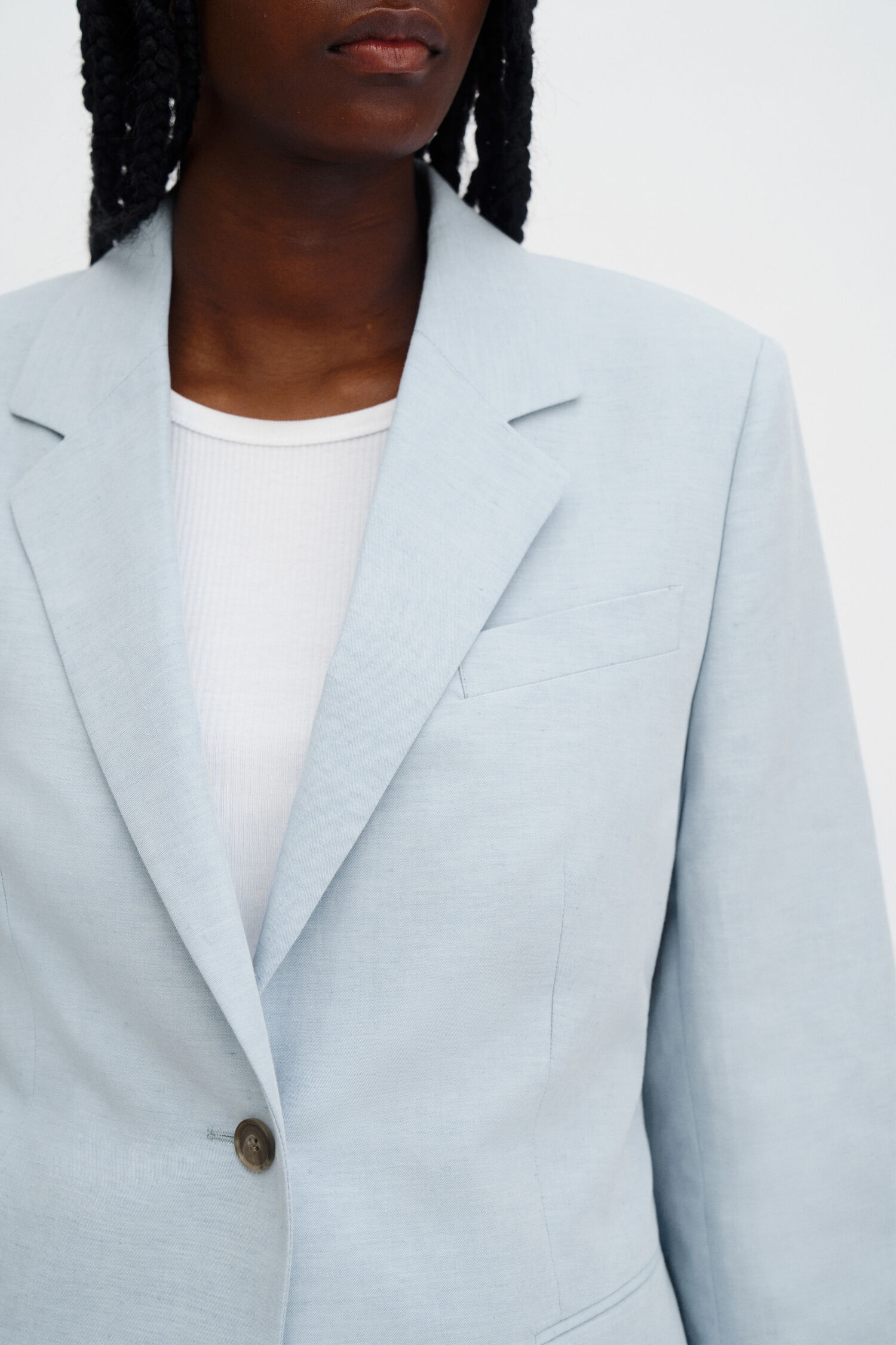 Delilah Linen Blazer