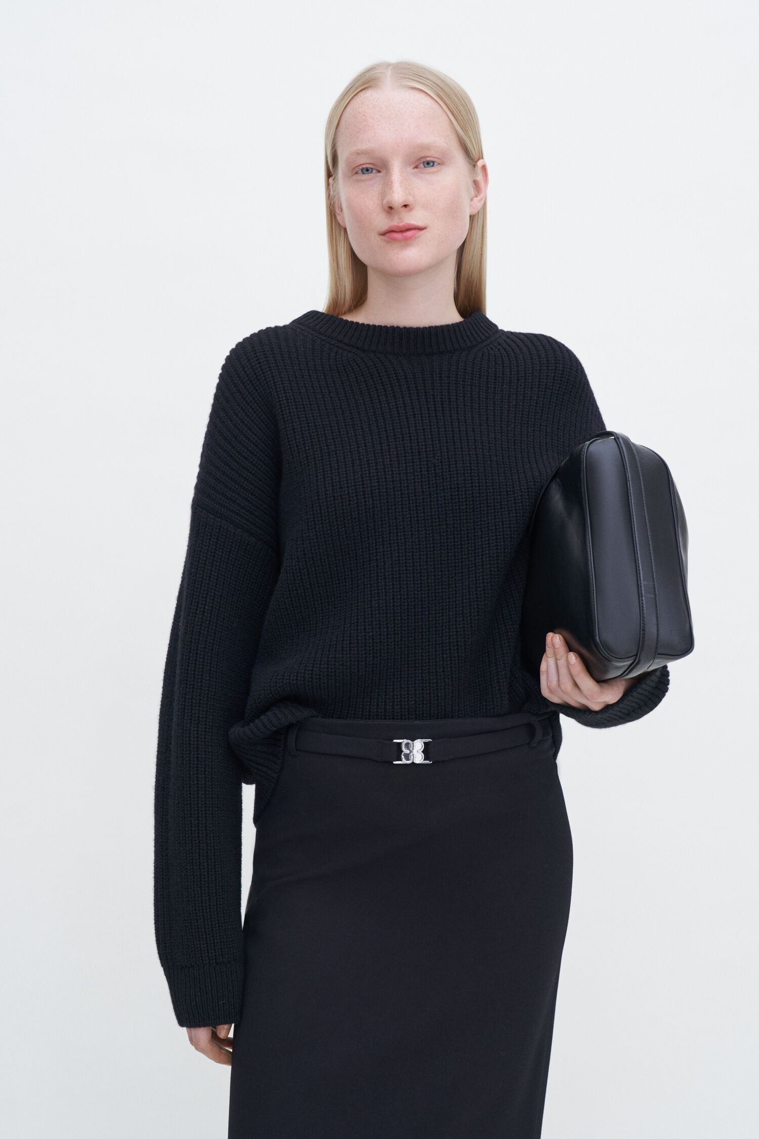 Ribbed Wool Cashmere Sweater