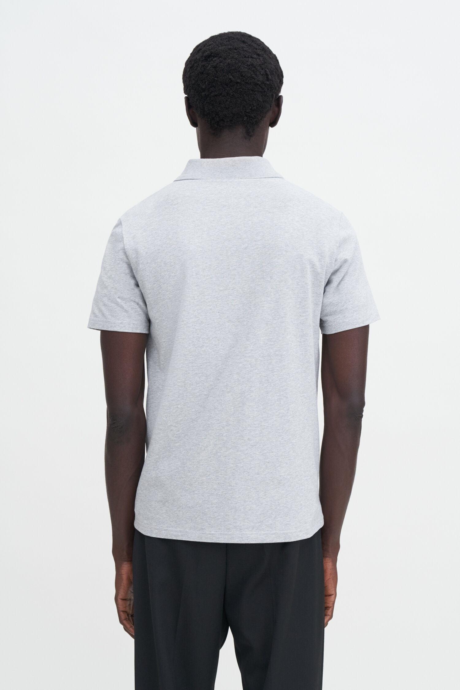 Stretch Cotton Polo T-Shirt