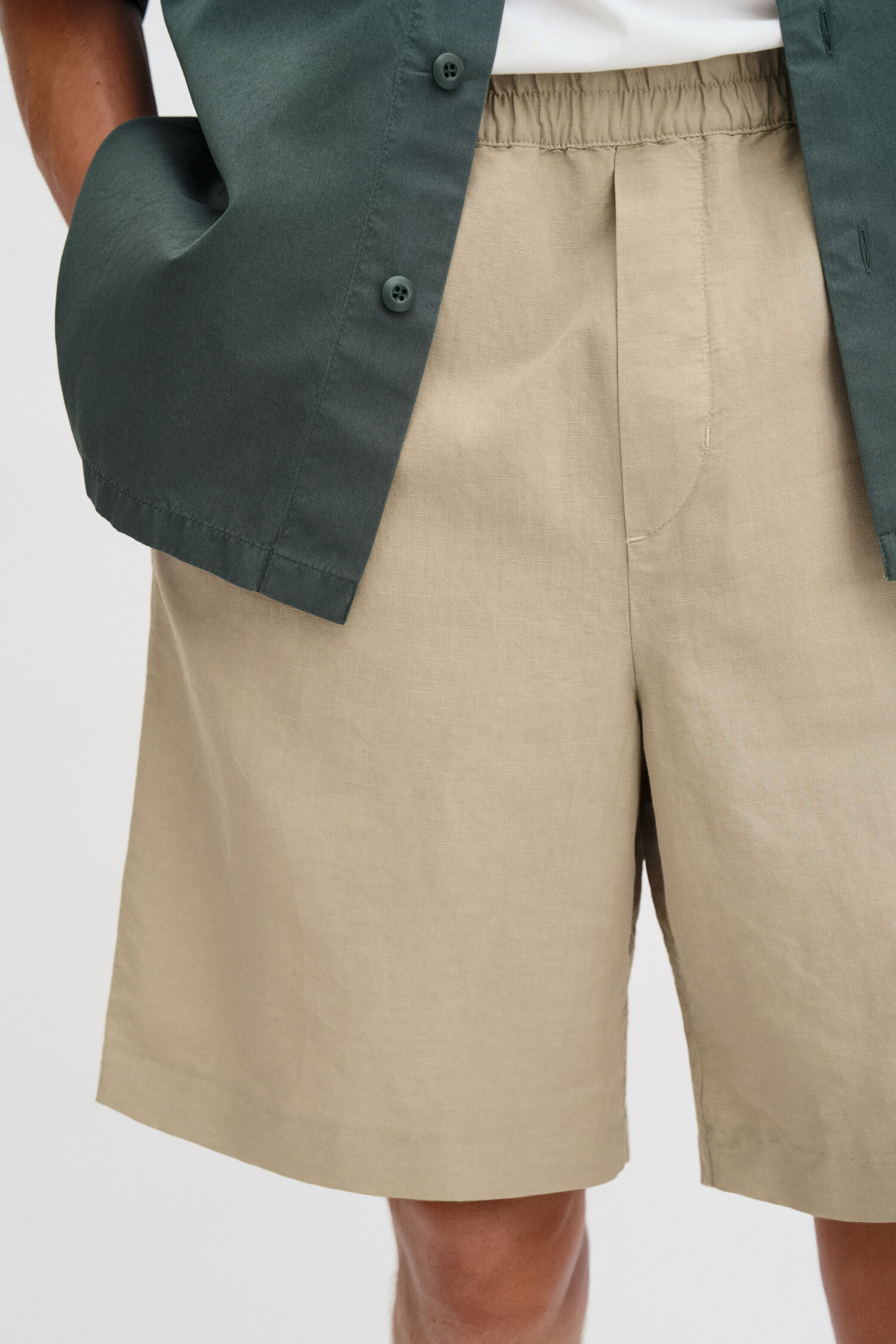 Theo Linen Shorts