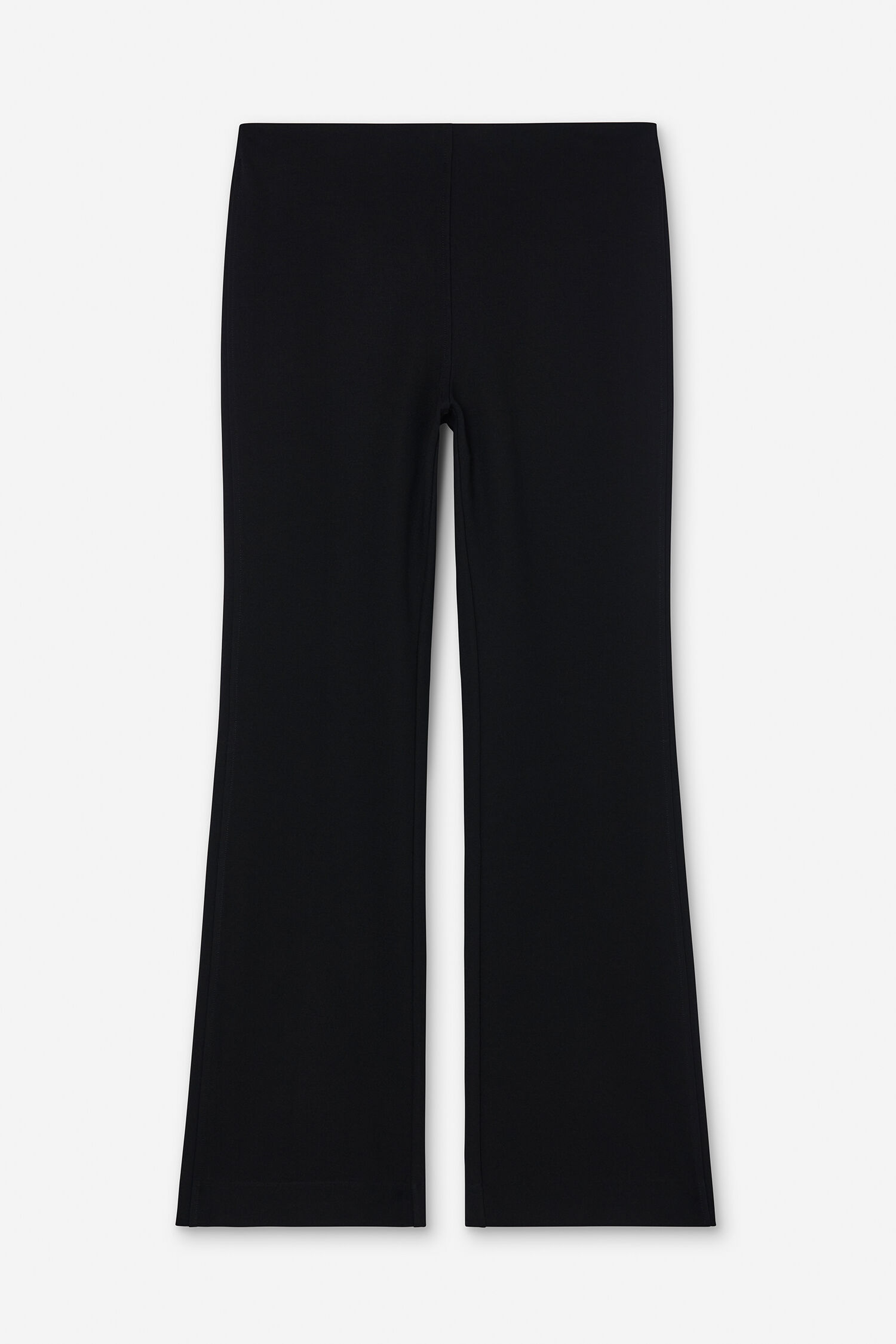 Flared Jersey Trousers