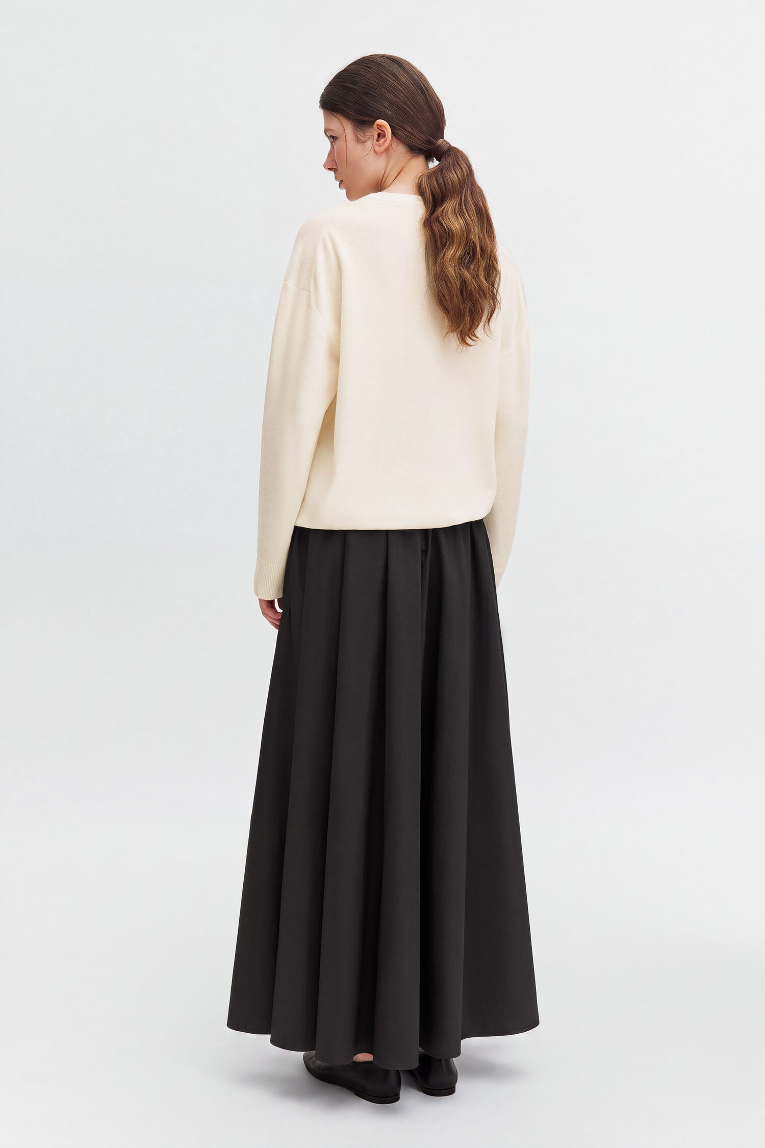 Gathered Volume Skirt