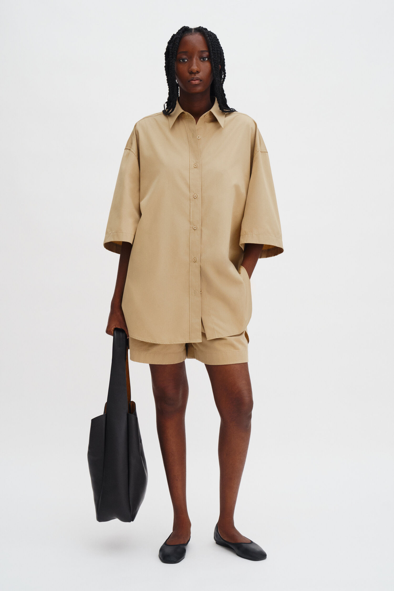 Oversized Short Sleeve Shirt