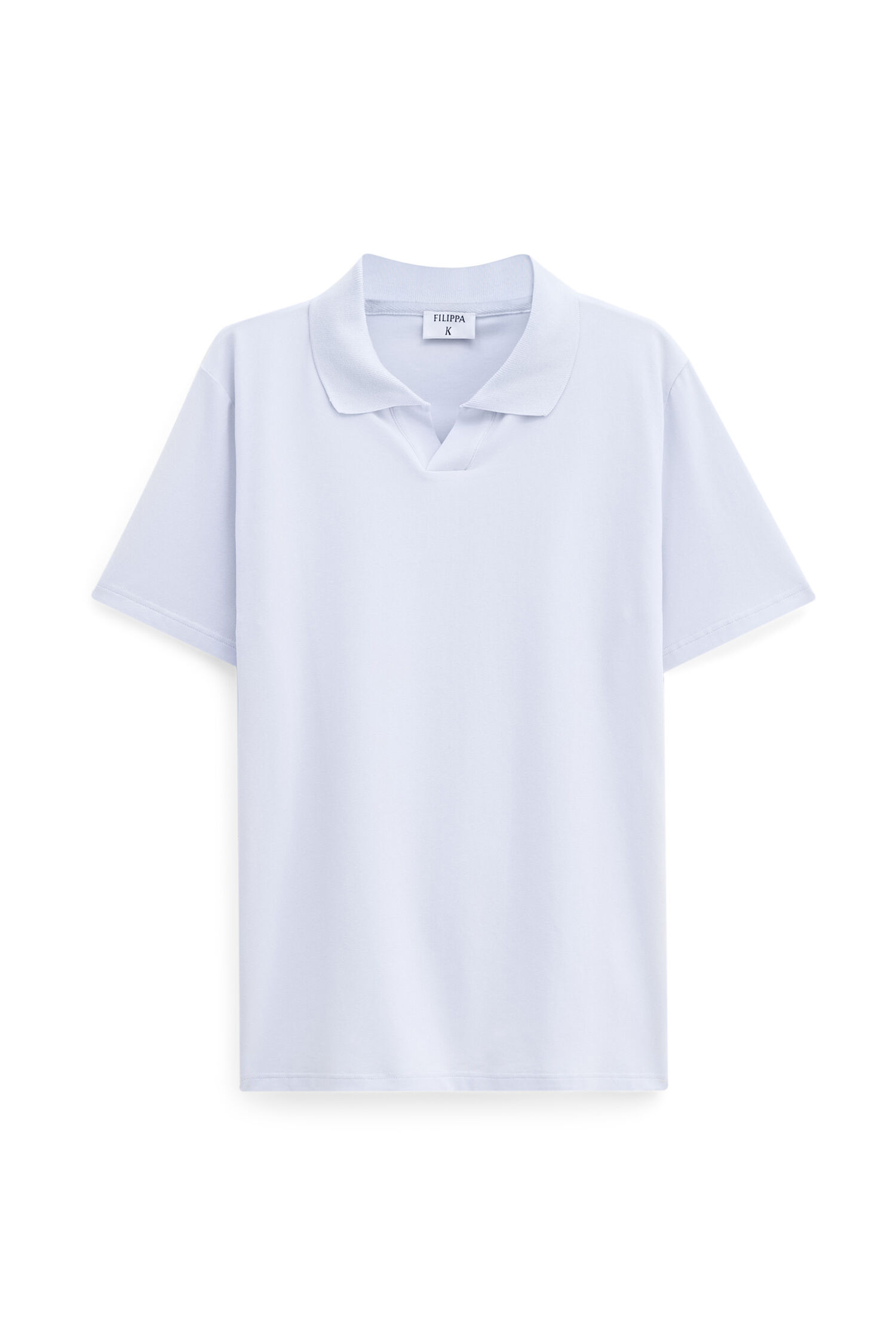 Stretch Cotton Polo T-Shirt