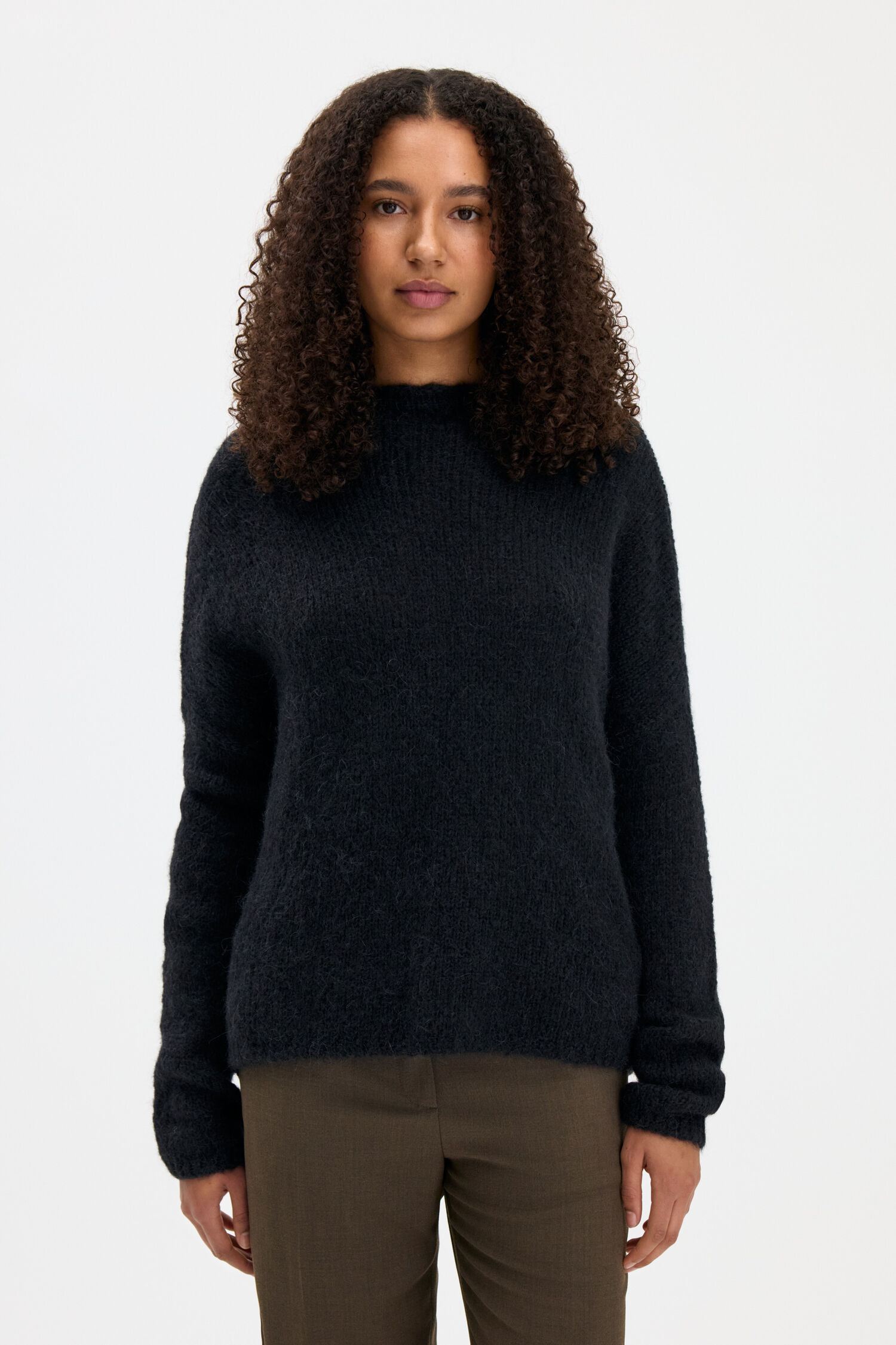 Alpaca Funnelneck Sweater