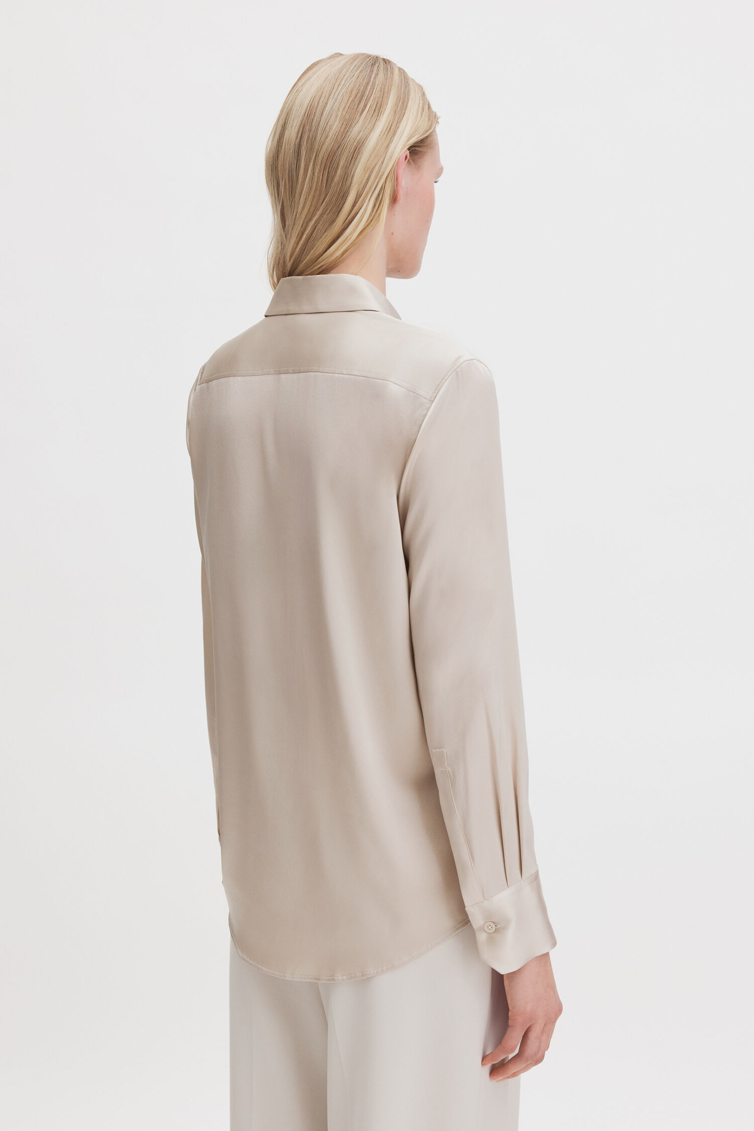 Vertical Lace Detail Shirt