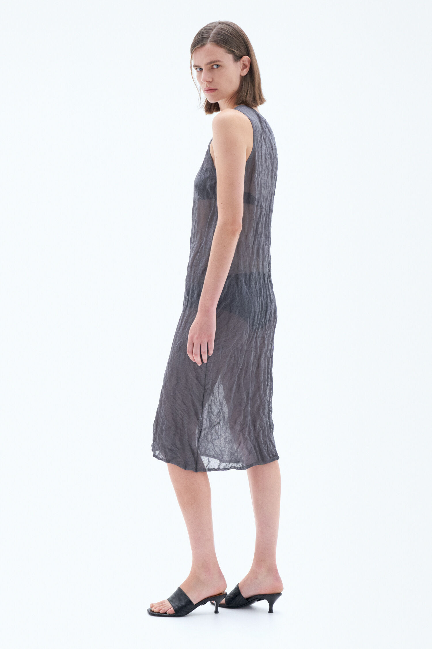 Filippa k pleat waist dress store
