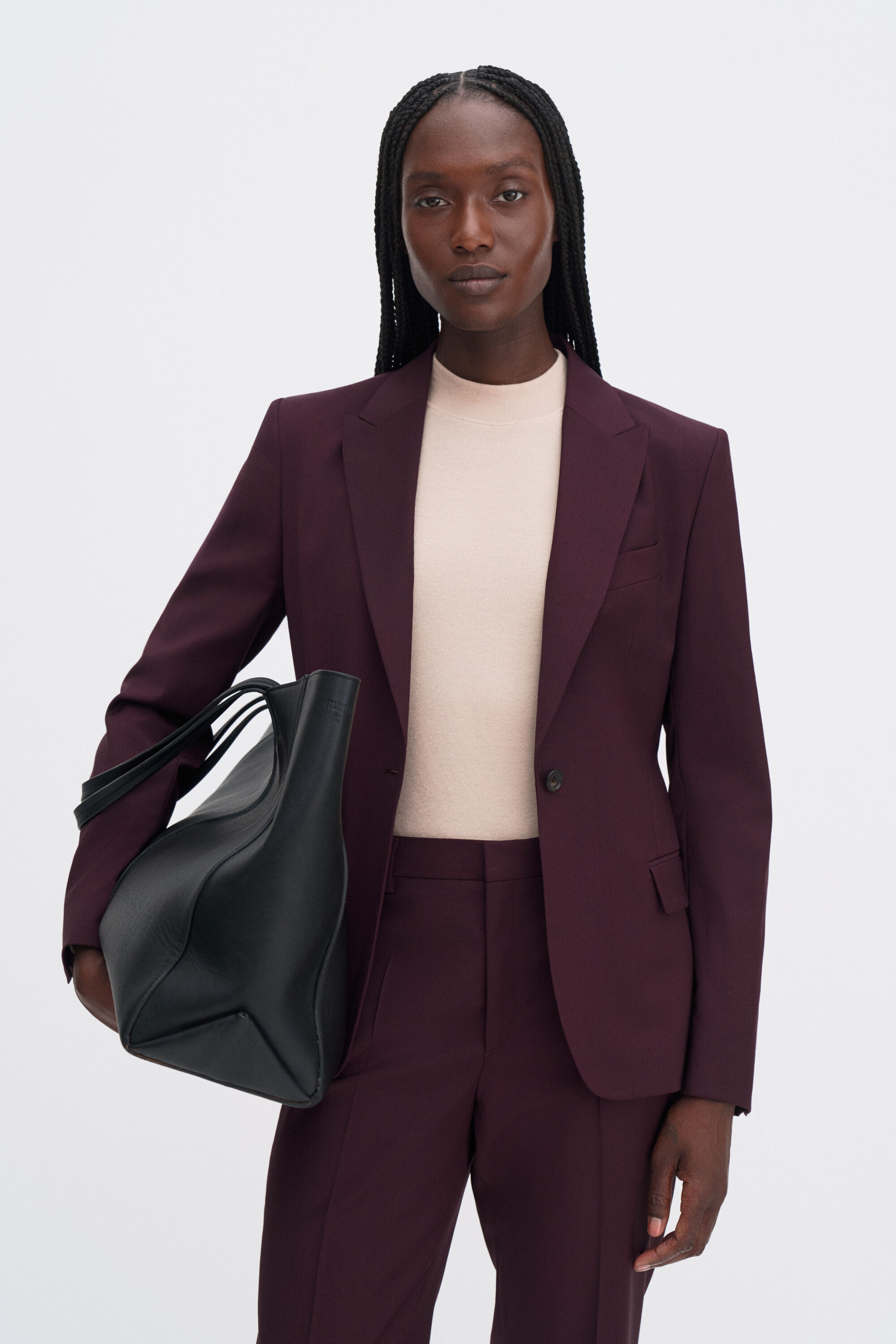 【関税込み】Filippa K トラウザーズ 関税込み】Filippa K ブラック Anton トラウザーズ (Filippa K