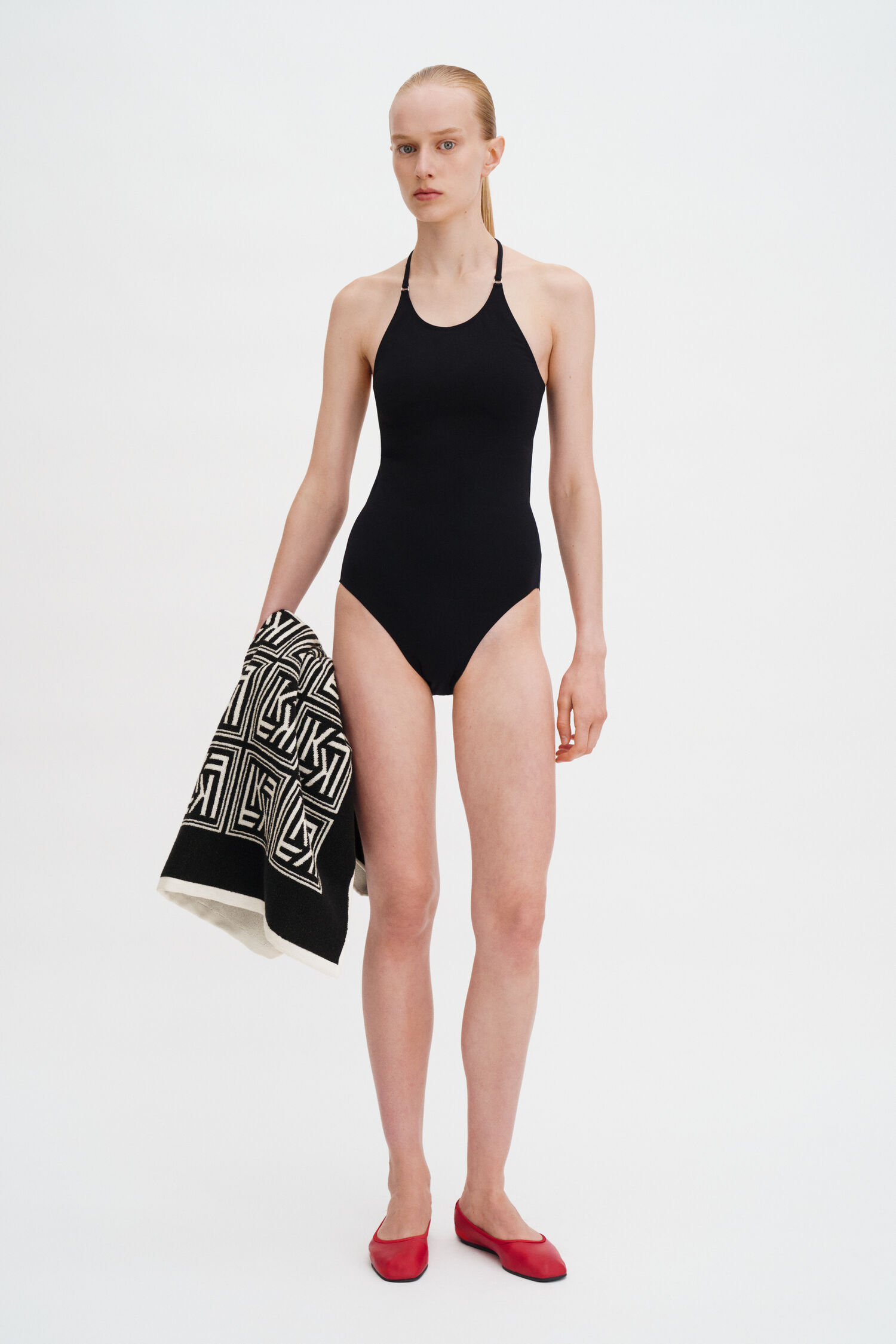 Monogram Beach Towel