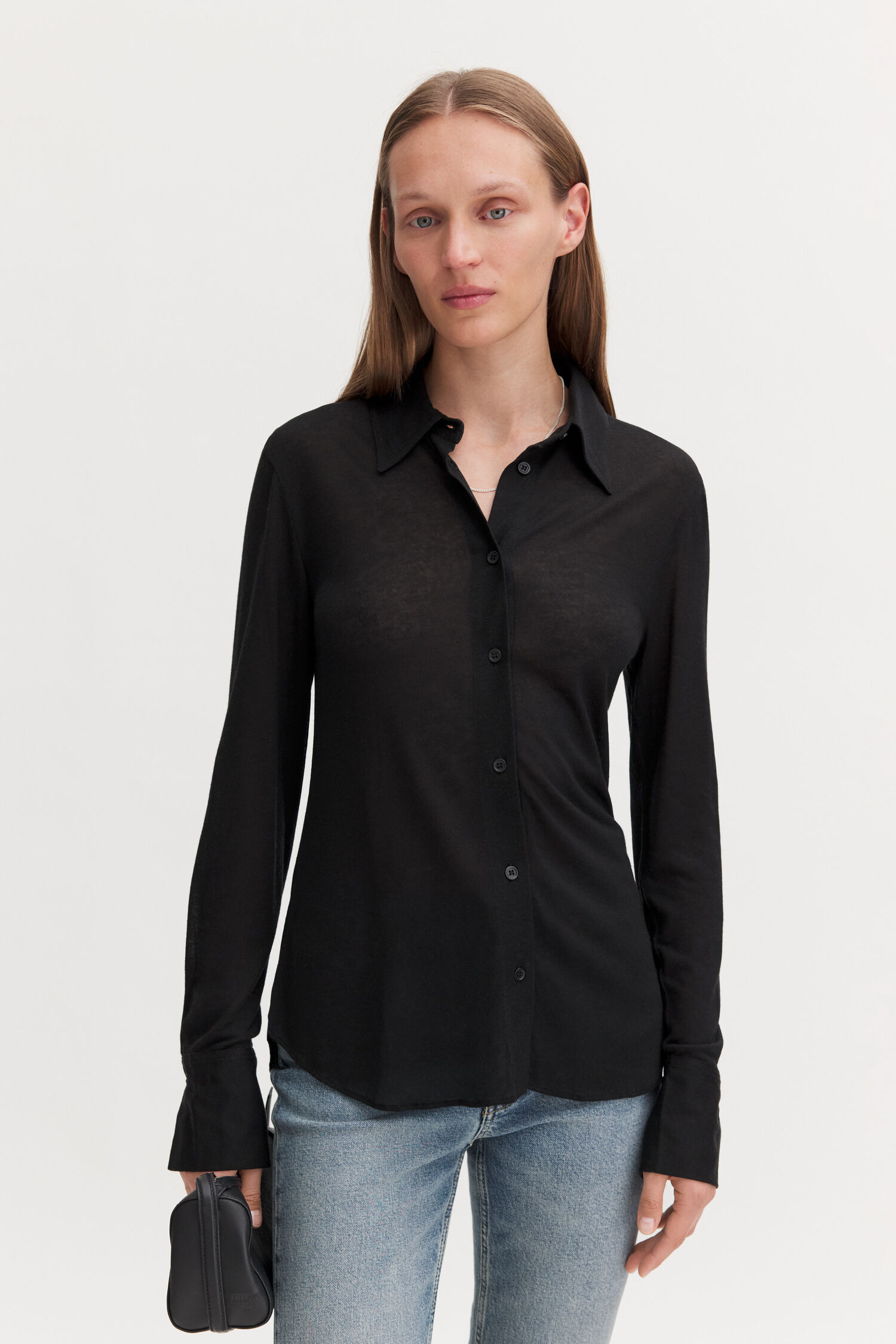 Lyocell Cashmere Shirt