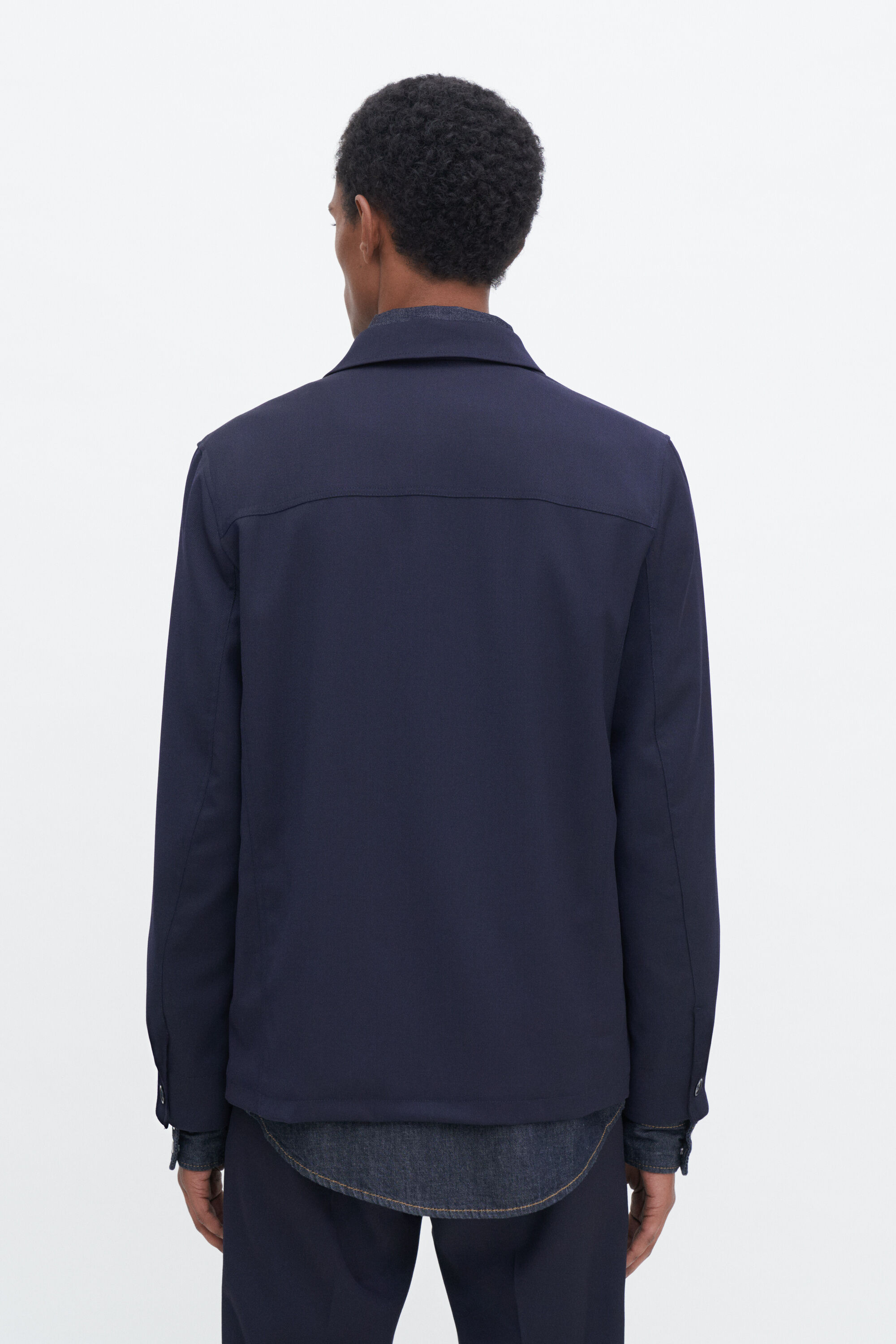 Louis Gabardine Jacket - Navy | Filippa K Louis Gabardine Jacket - Navy | Filippa K
