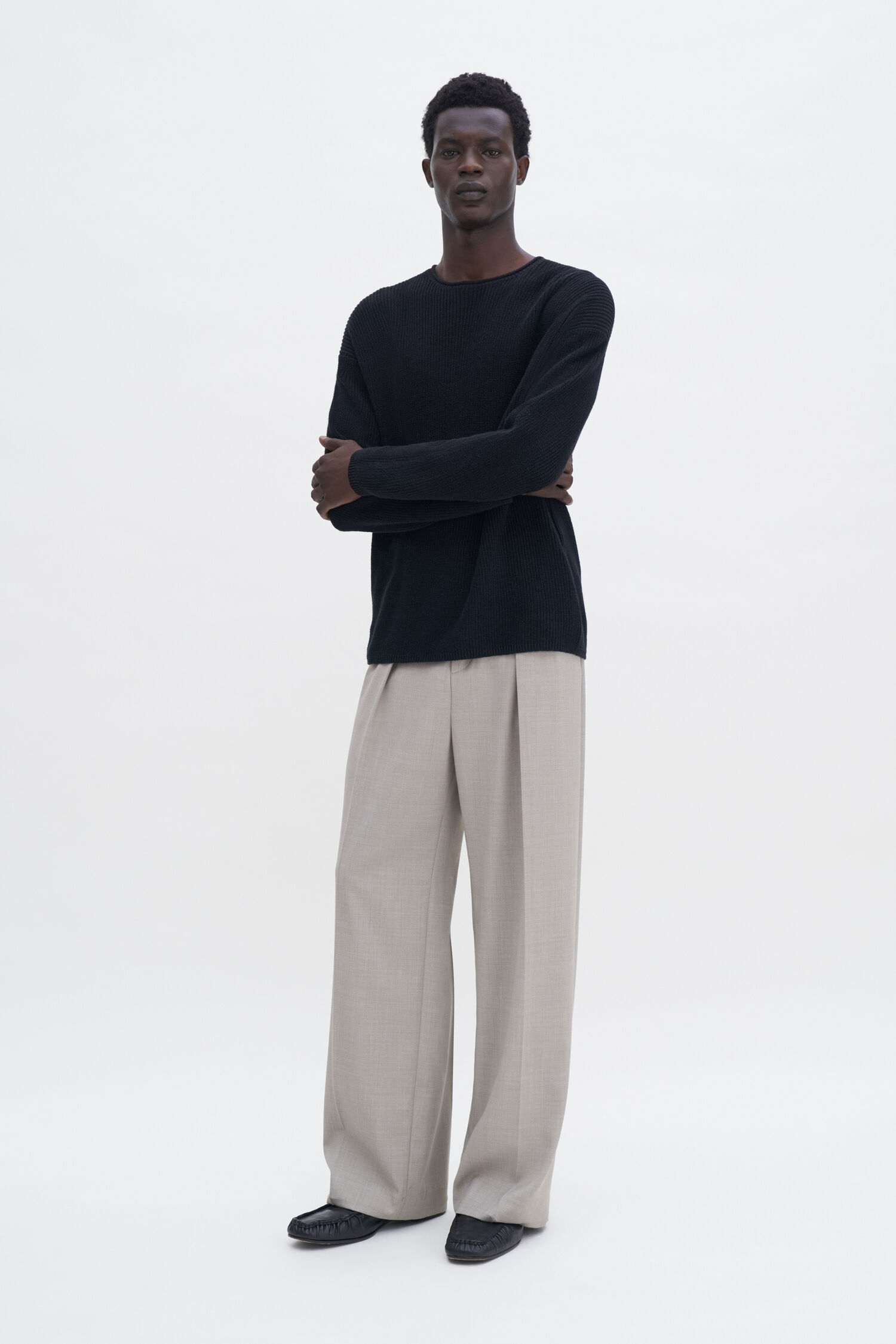 Relaxed Linen Sweater