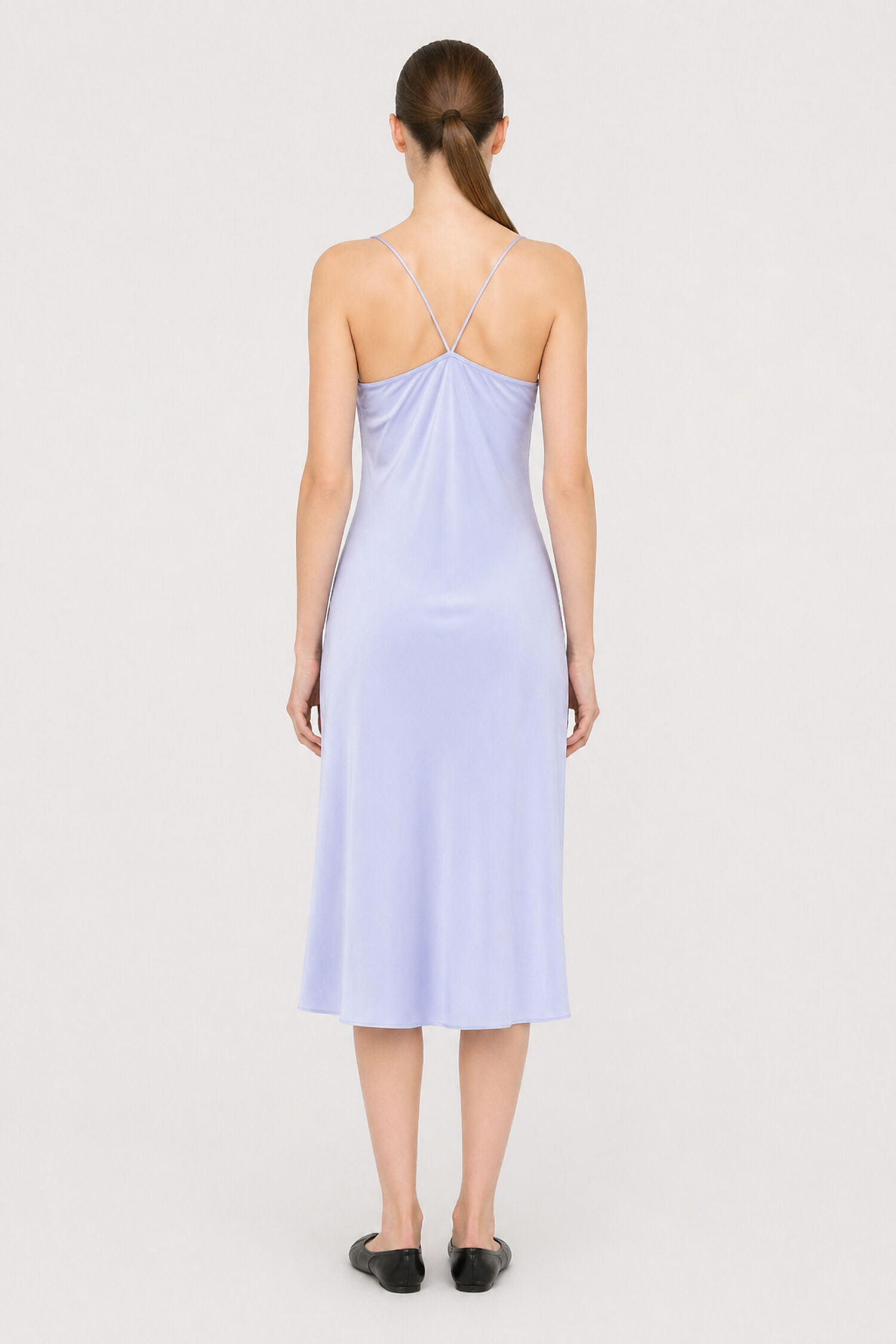 Draped Slip Dress