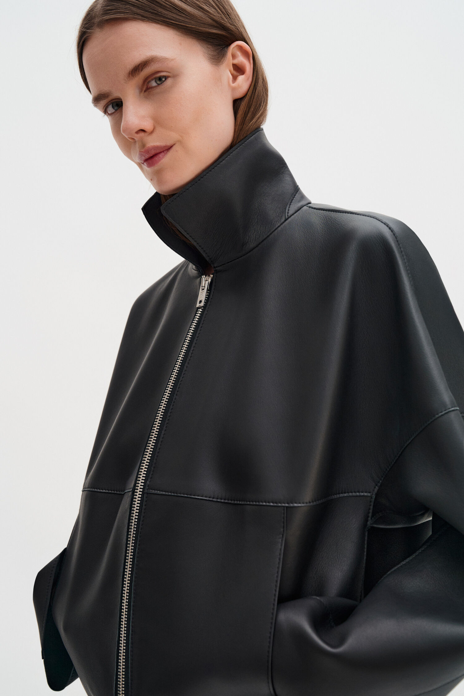 Leather Coach Jacket