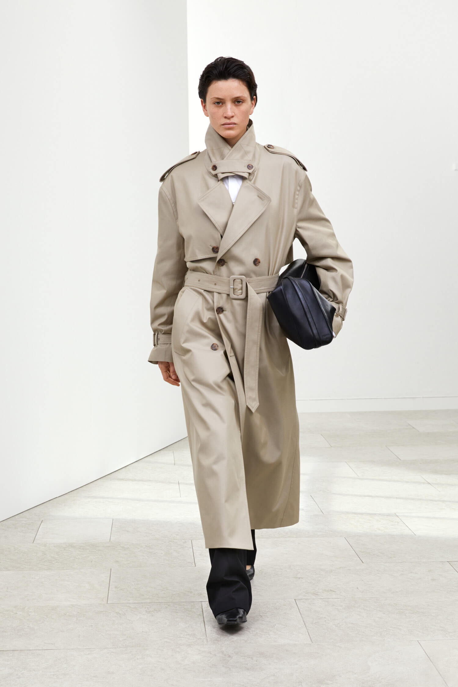 HYEON （へヨン）2way trench coat beige Designer fashion, Seoul-fully created | W Concept