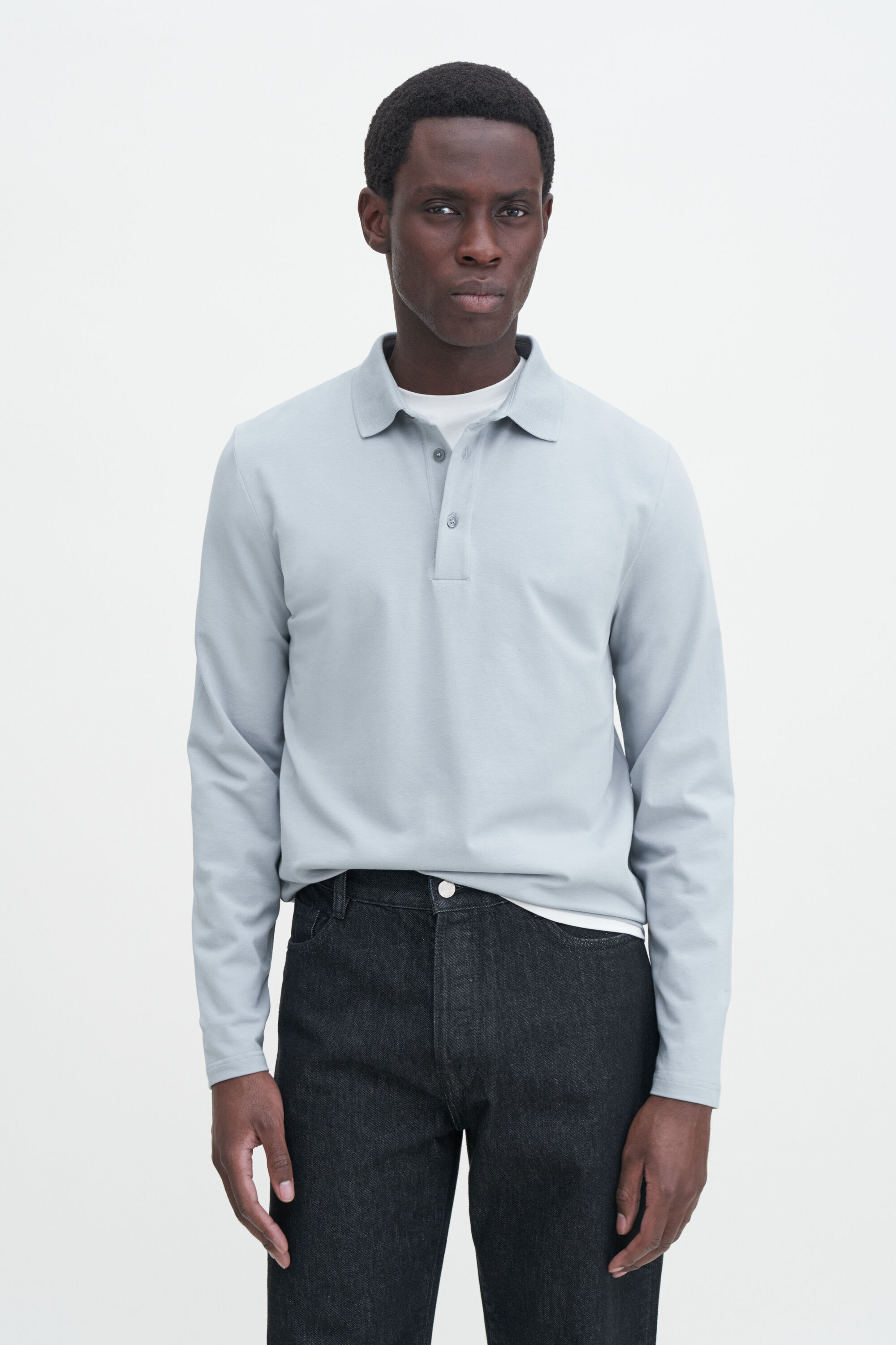 Luke long sleeve polo hot sale