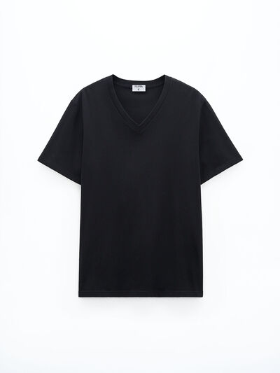 Lycra V-Neck Tee