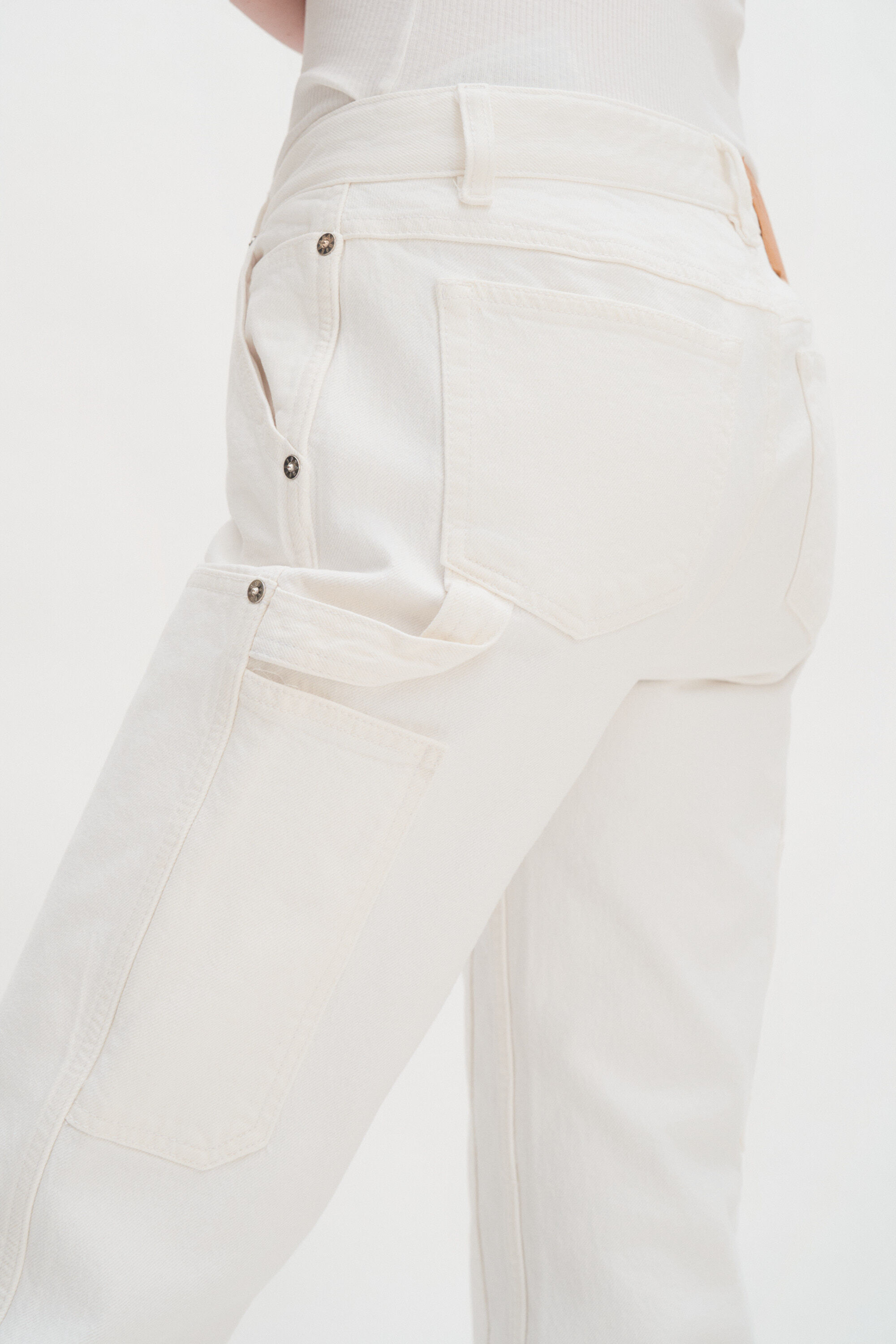 Carpenter Jeans - Washed White | FILIPPA K