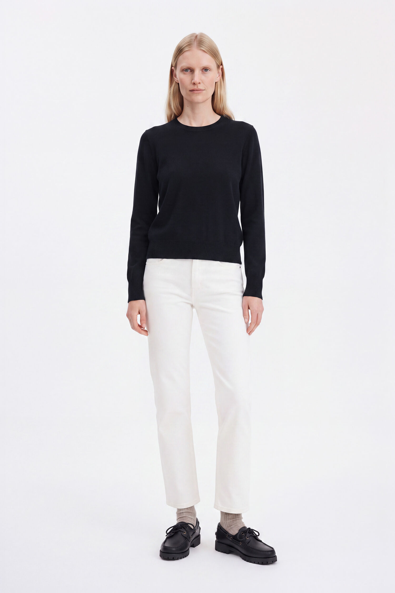 Diana Ribbed Wool Knee-High