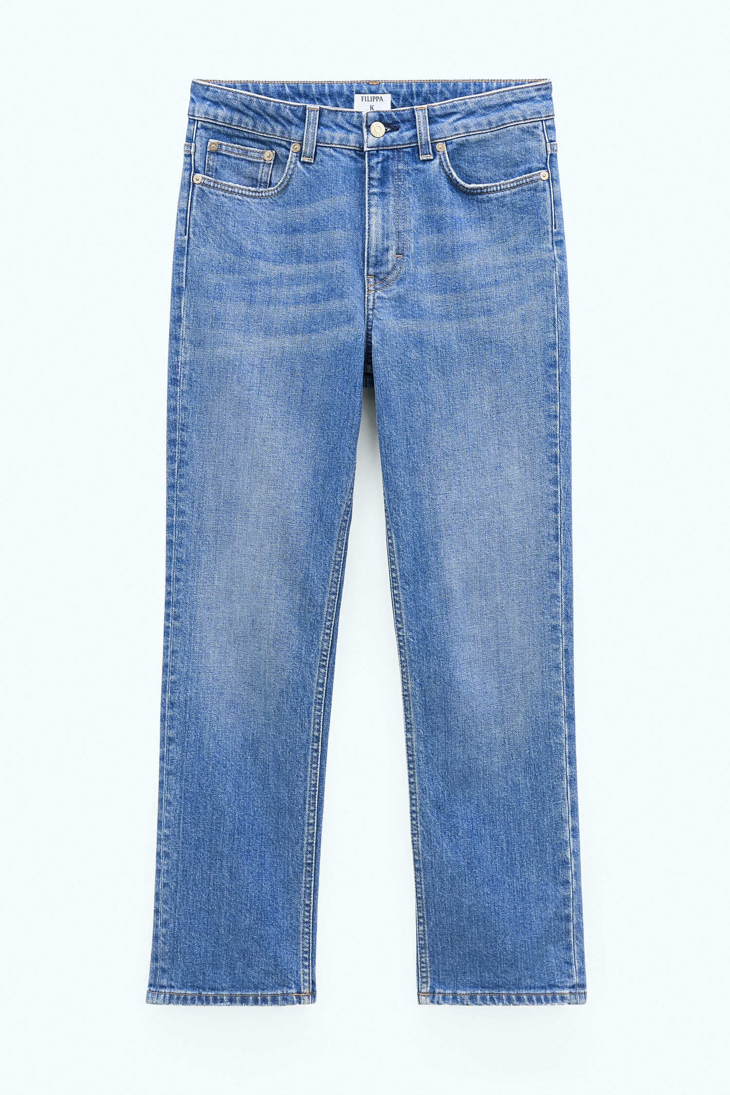 Stella jeans met middenblauwe wassing