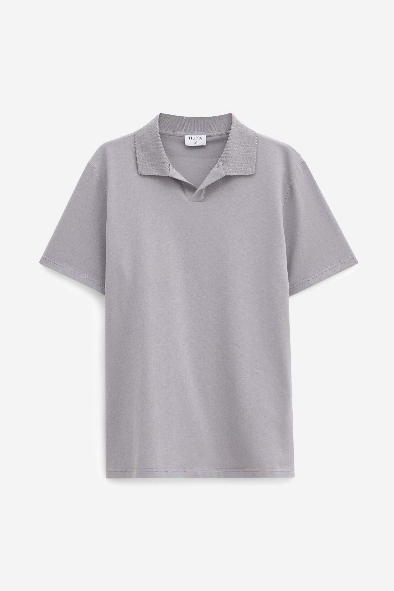 Stretch Cotton Polo T-Shirt