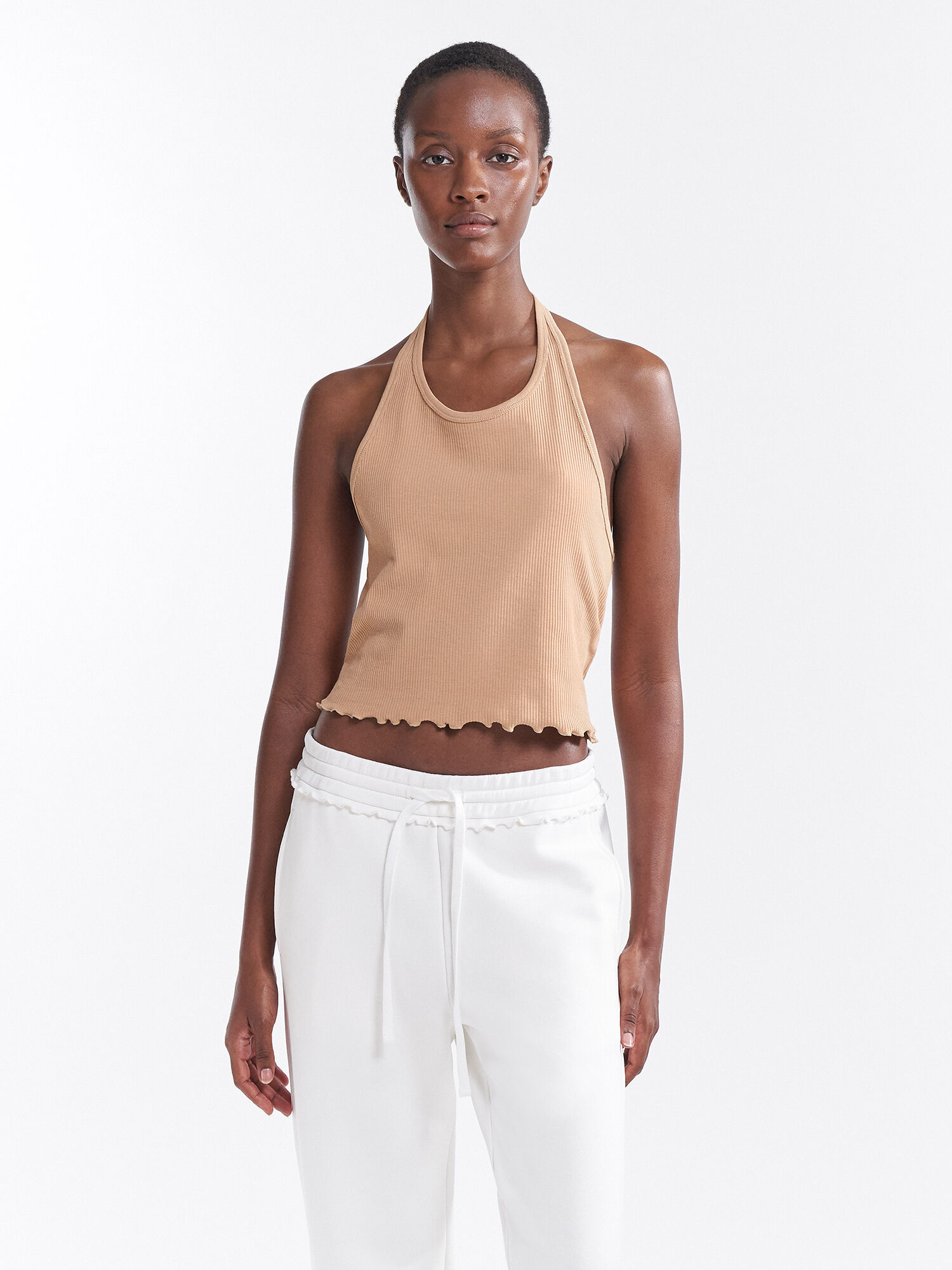 Cotton halter top top