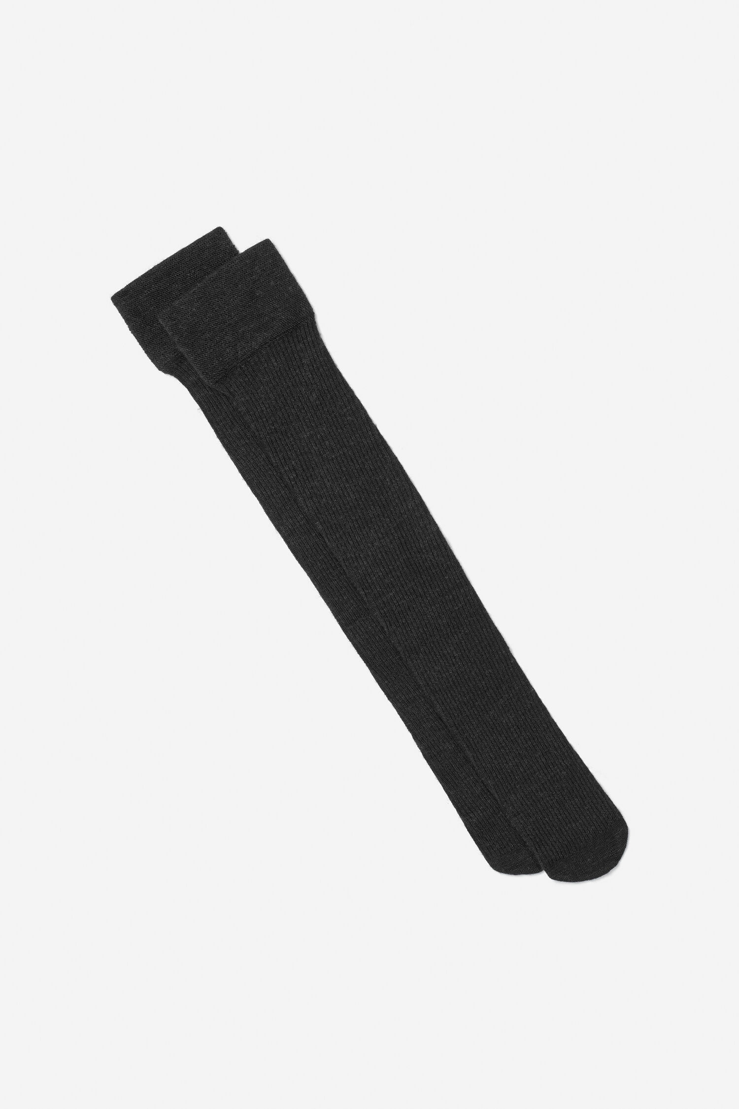 Diana Ribbed Wool Knee-High