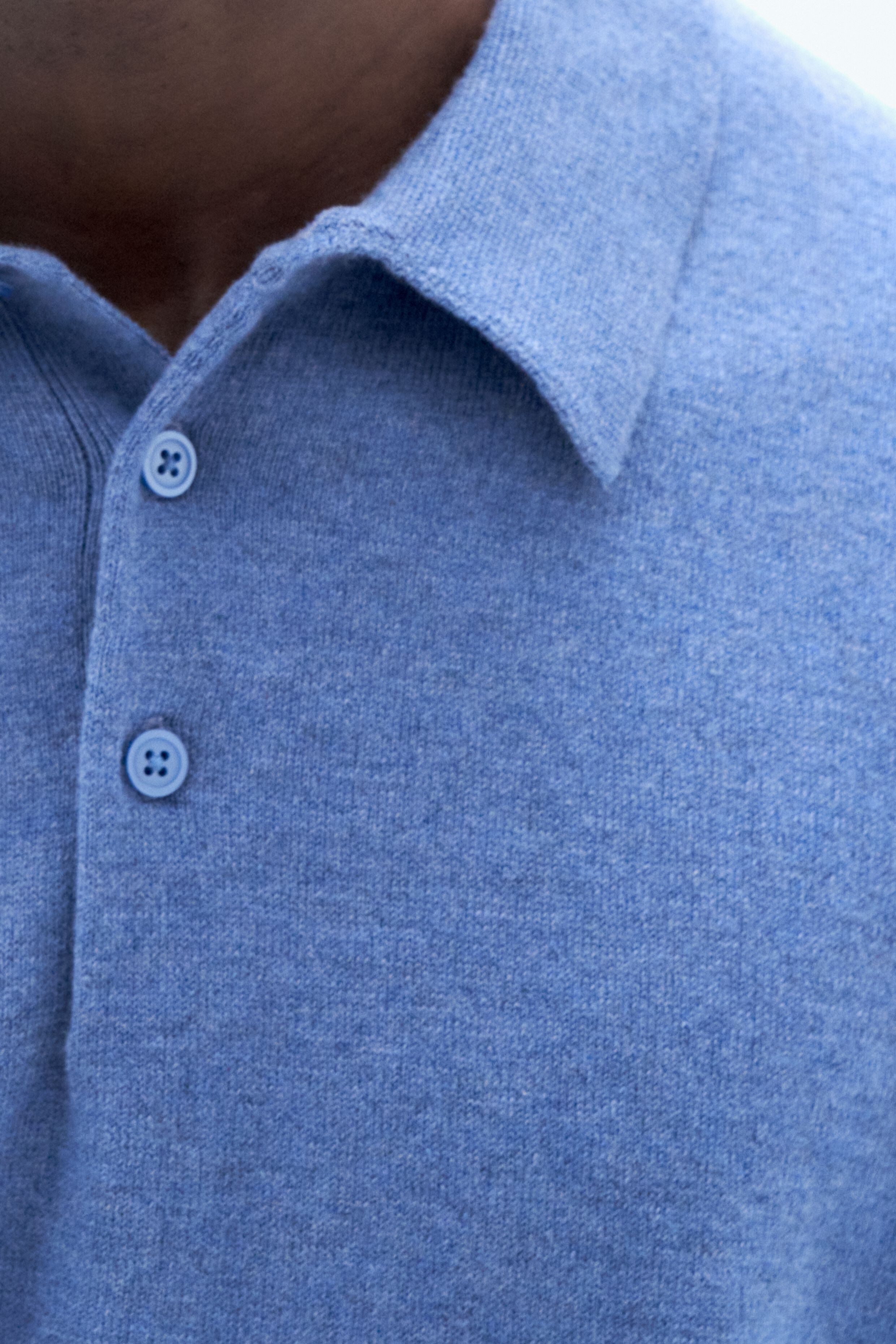 Kiton fine-knit polo shirt - Blue