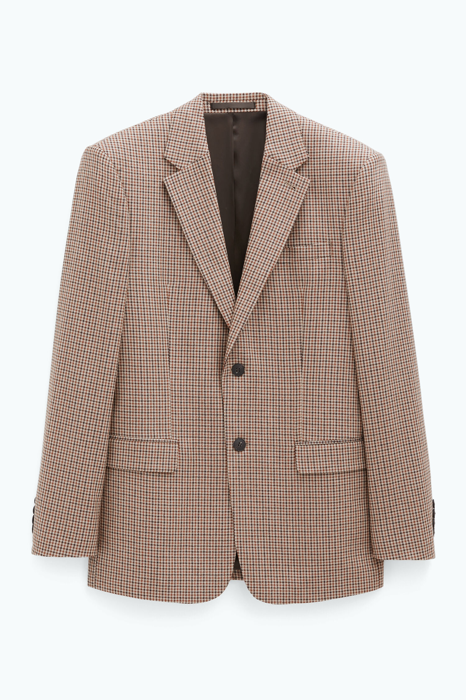 Single Breasted Check Blazer