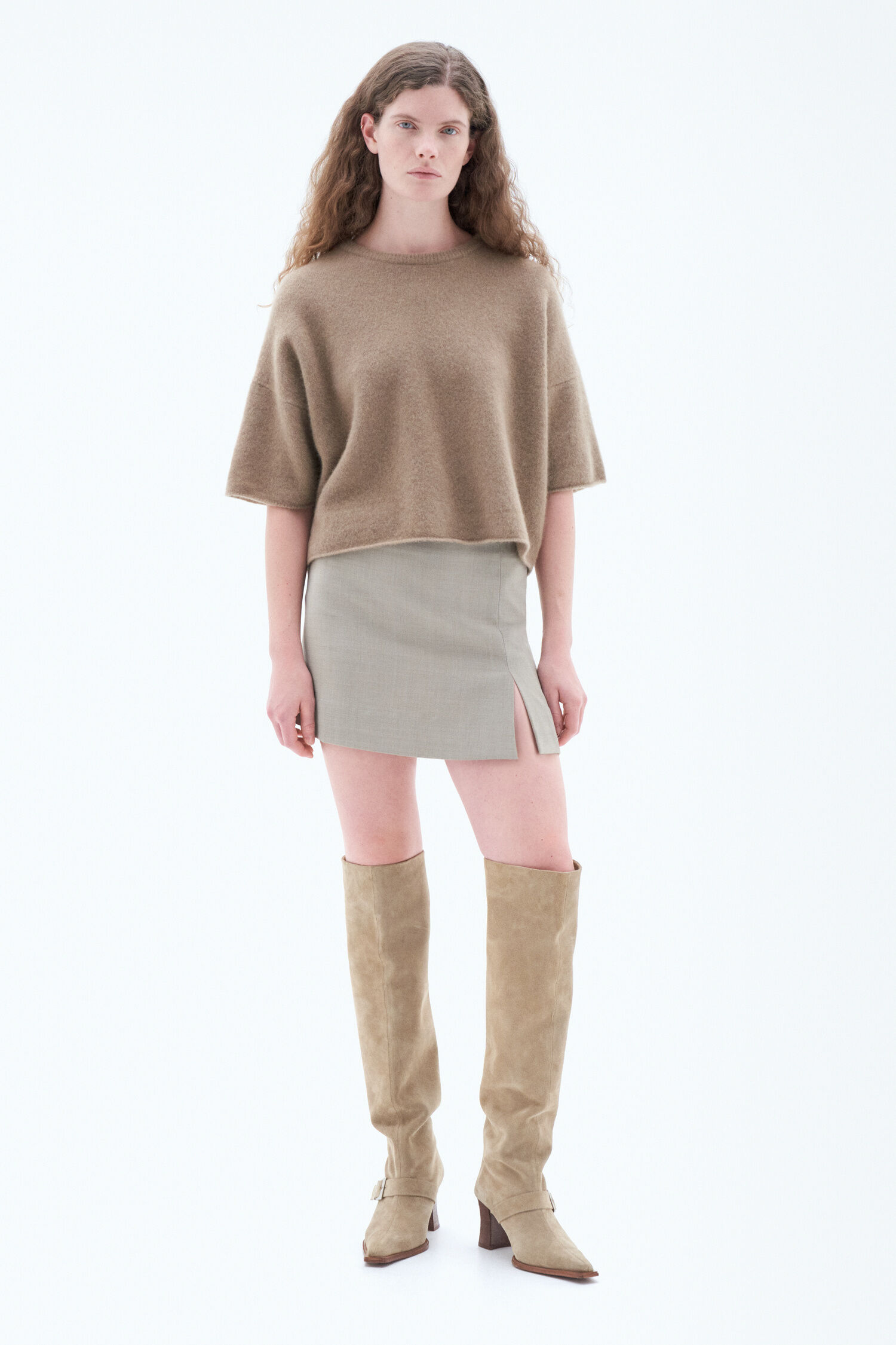 Leather Buckle Boots