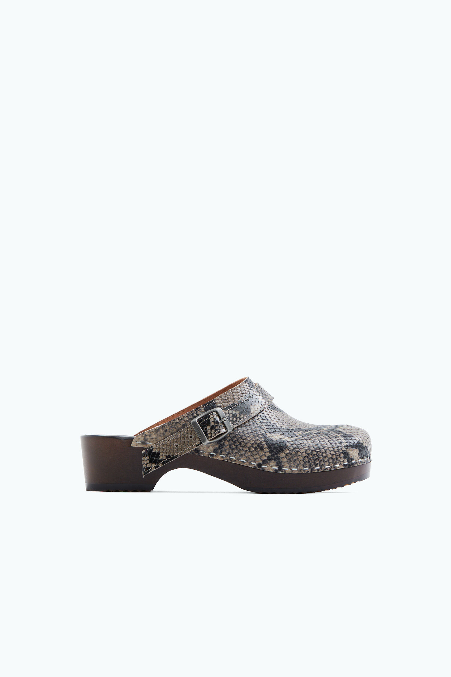 Snakeskin clogs 2024