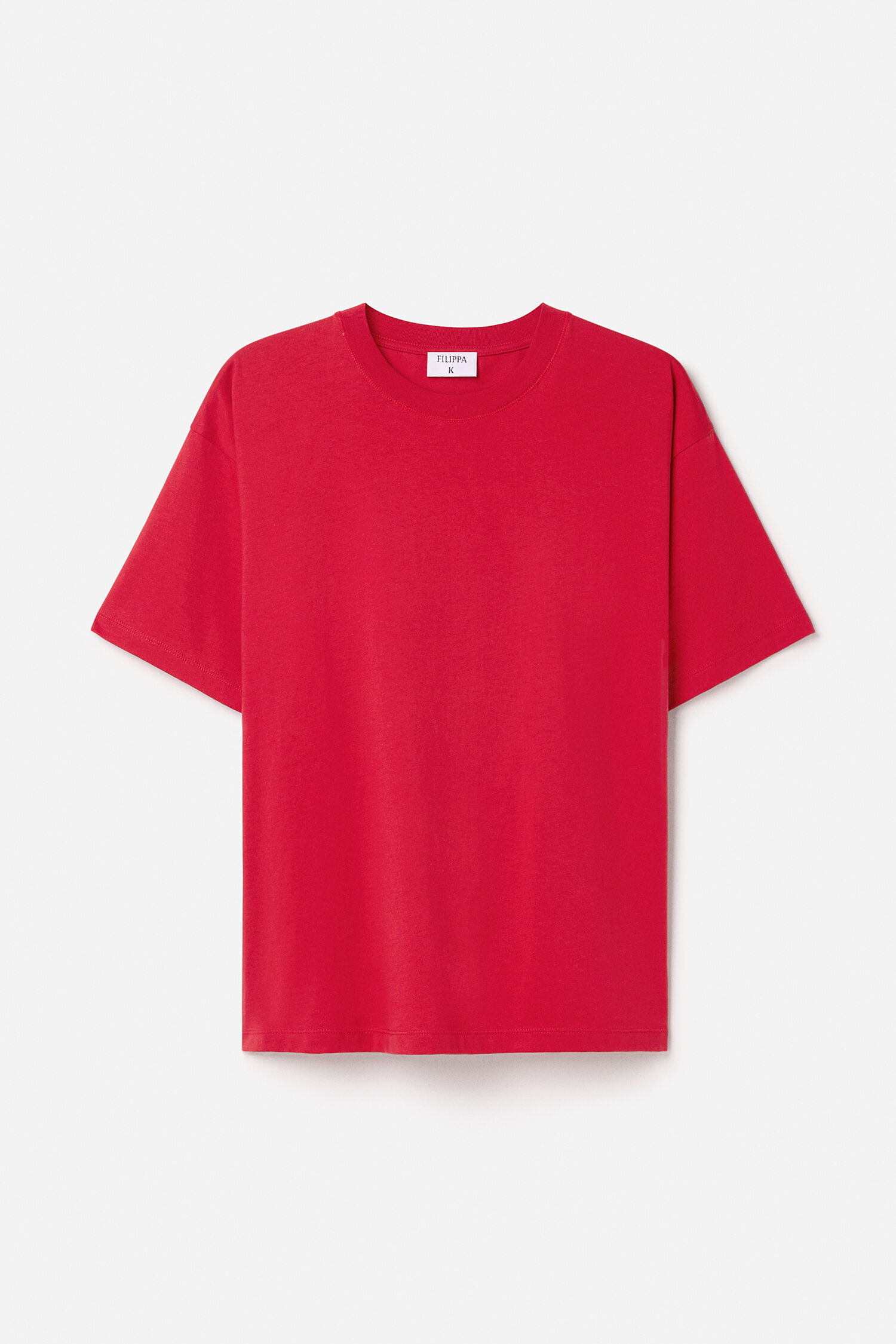 Loose Fit Tee - Dark Red | FILIPPA K