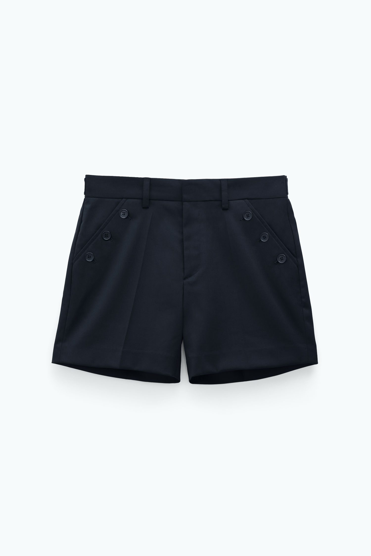 Black shop tailored shorts