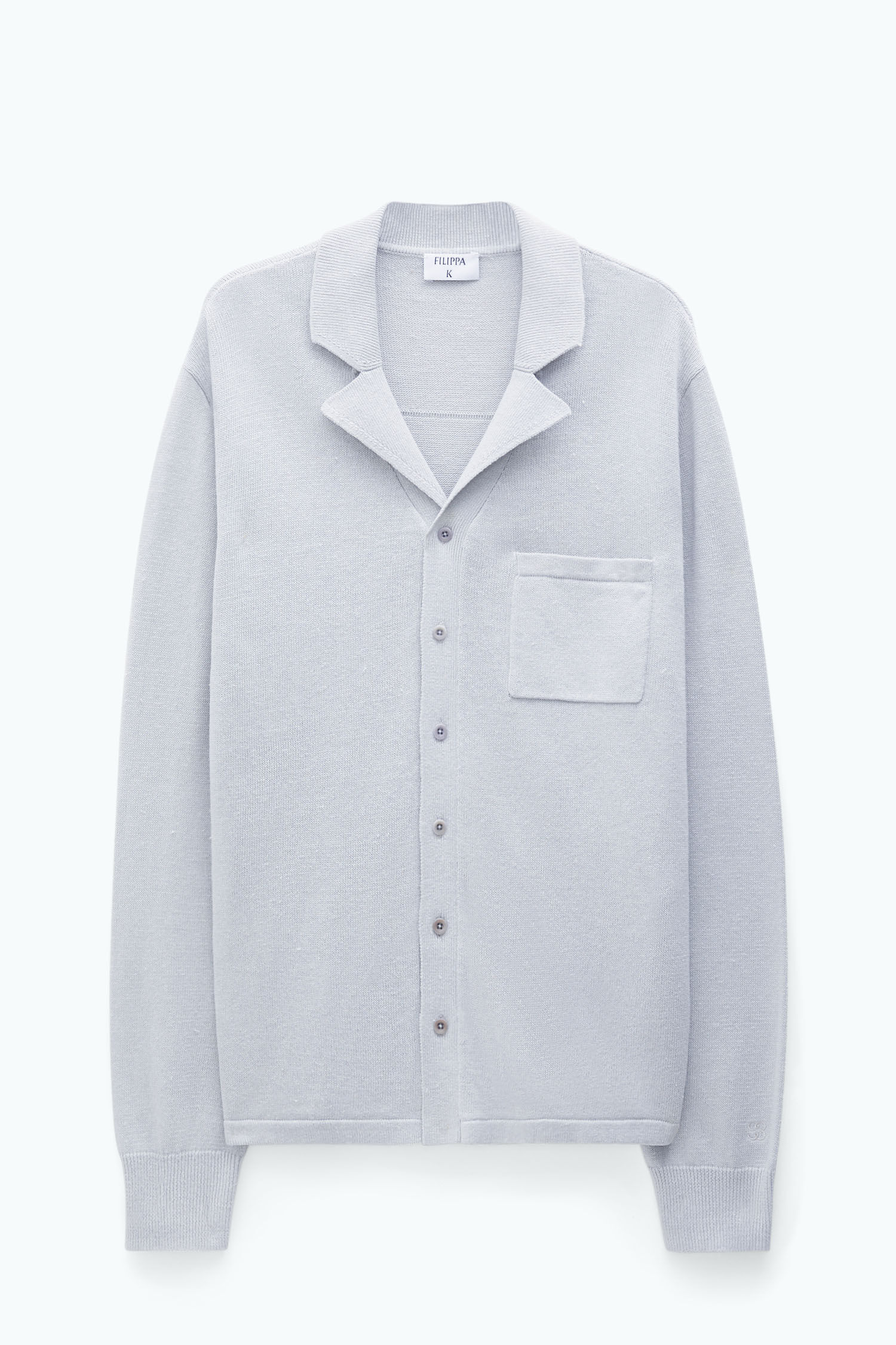 Cotton Linen Knitted Shirt