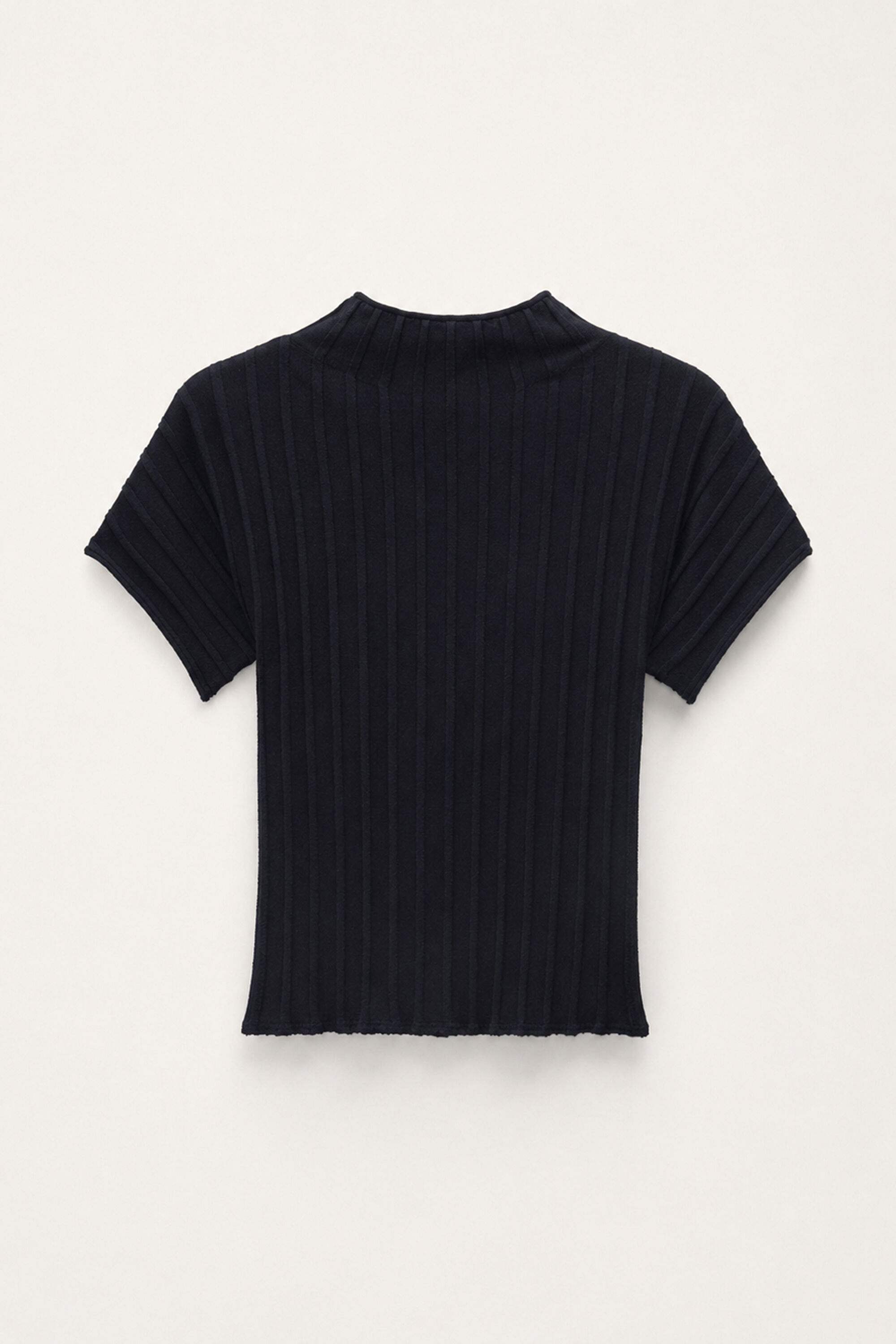 Mock Neck Top - Black | FILIPPA K