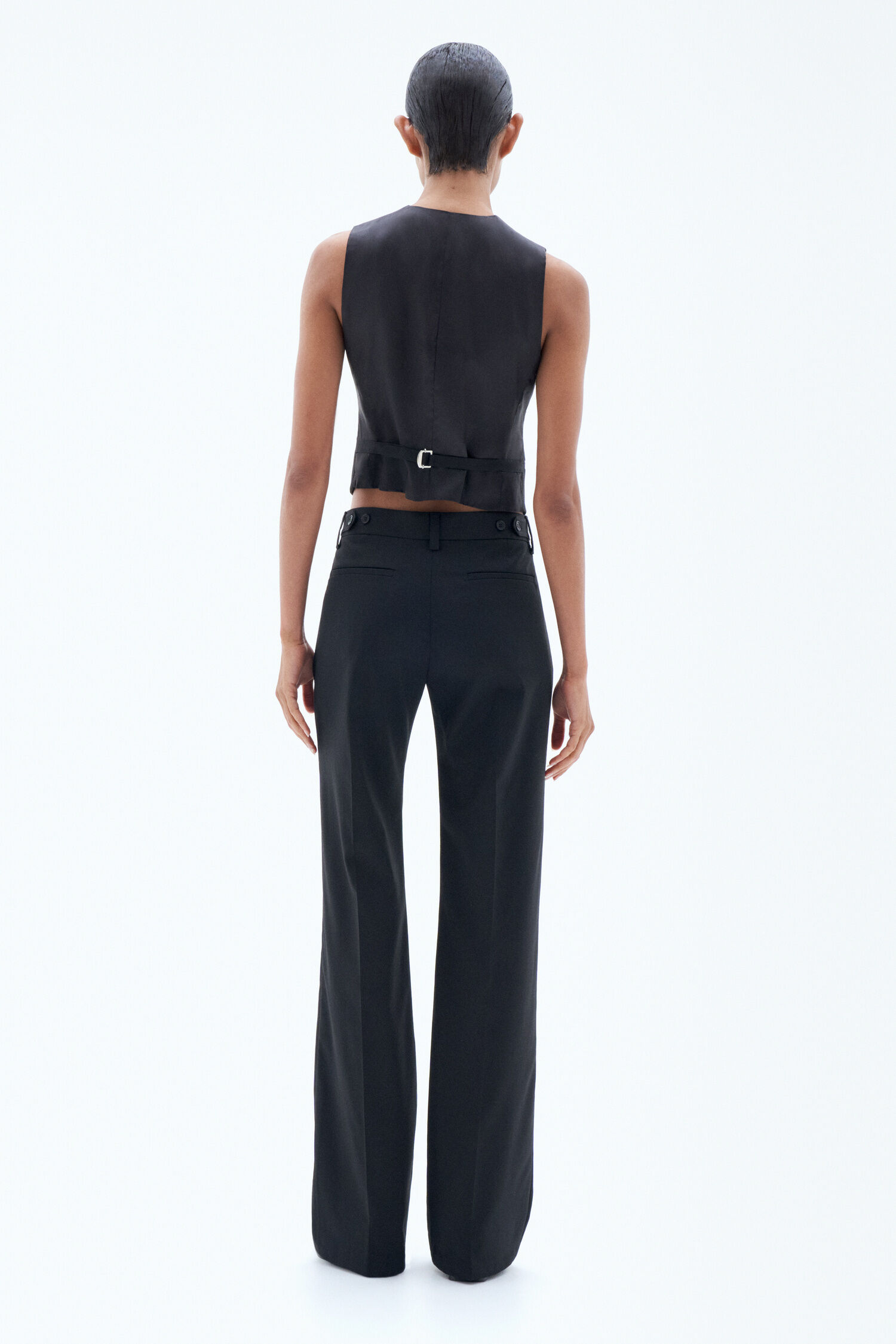 Straight Tailored Trousers