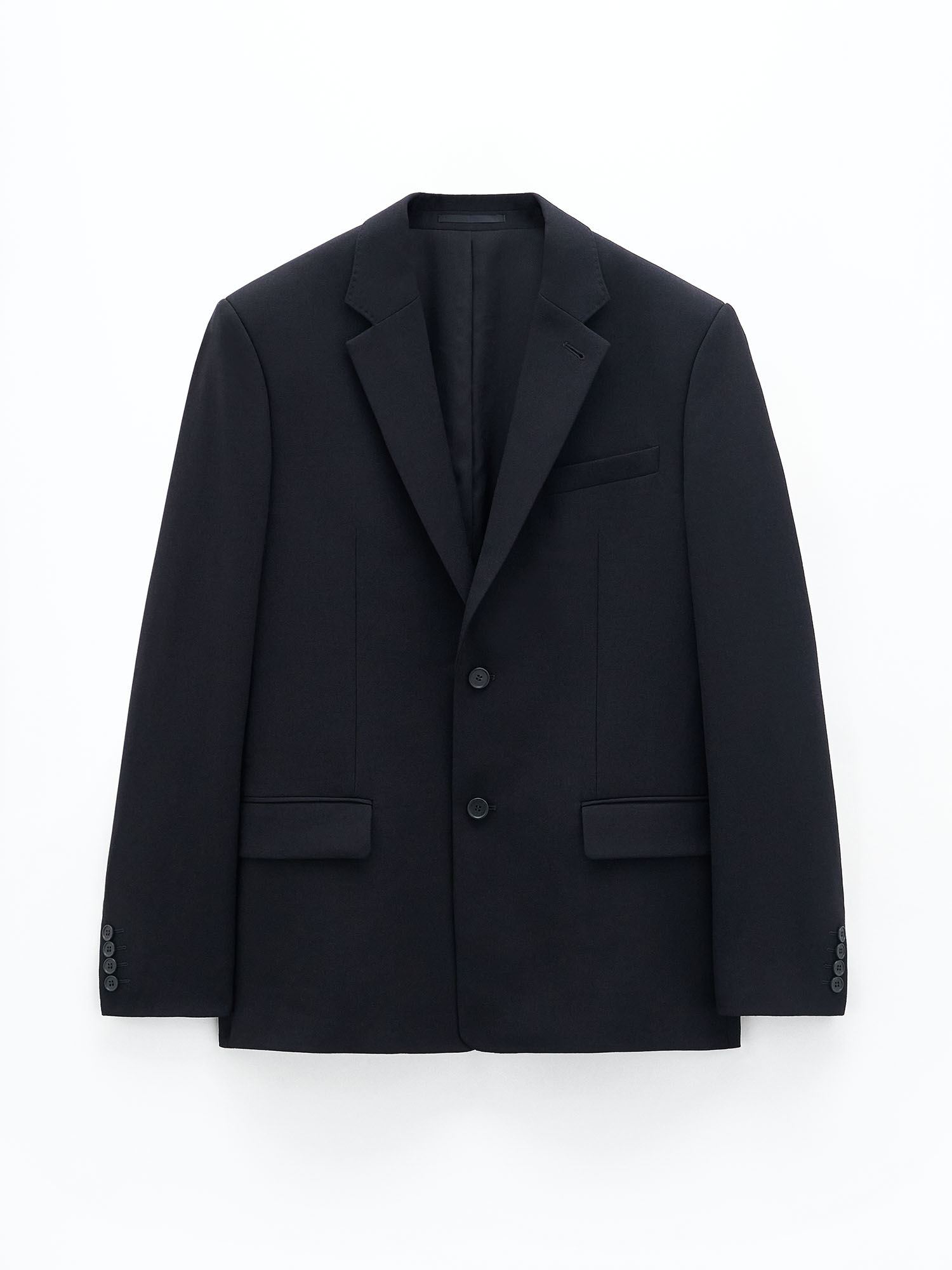 Wool blazer clearance black