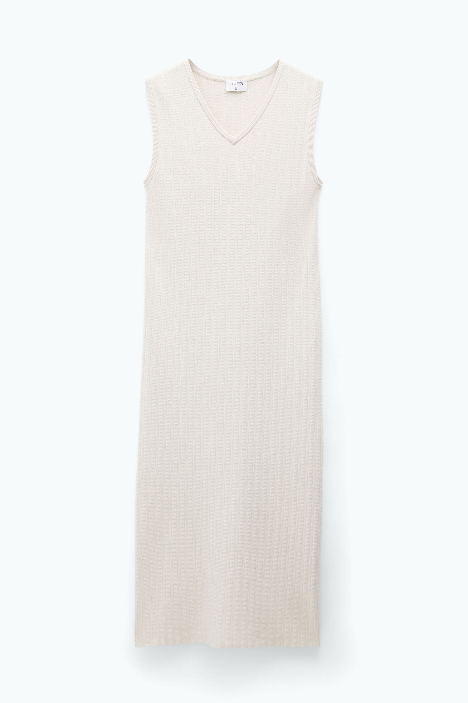 V neck knit dress online