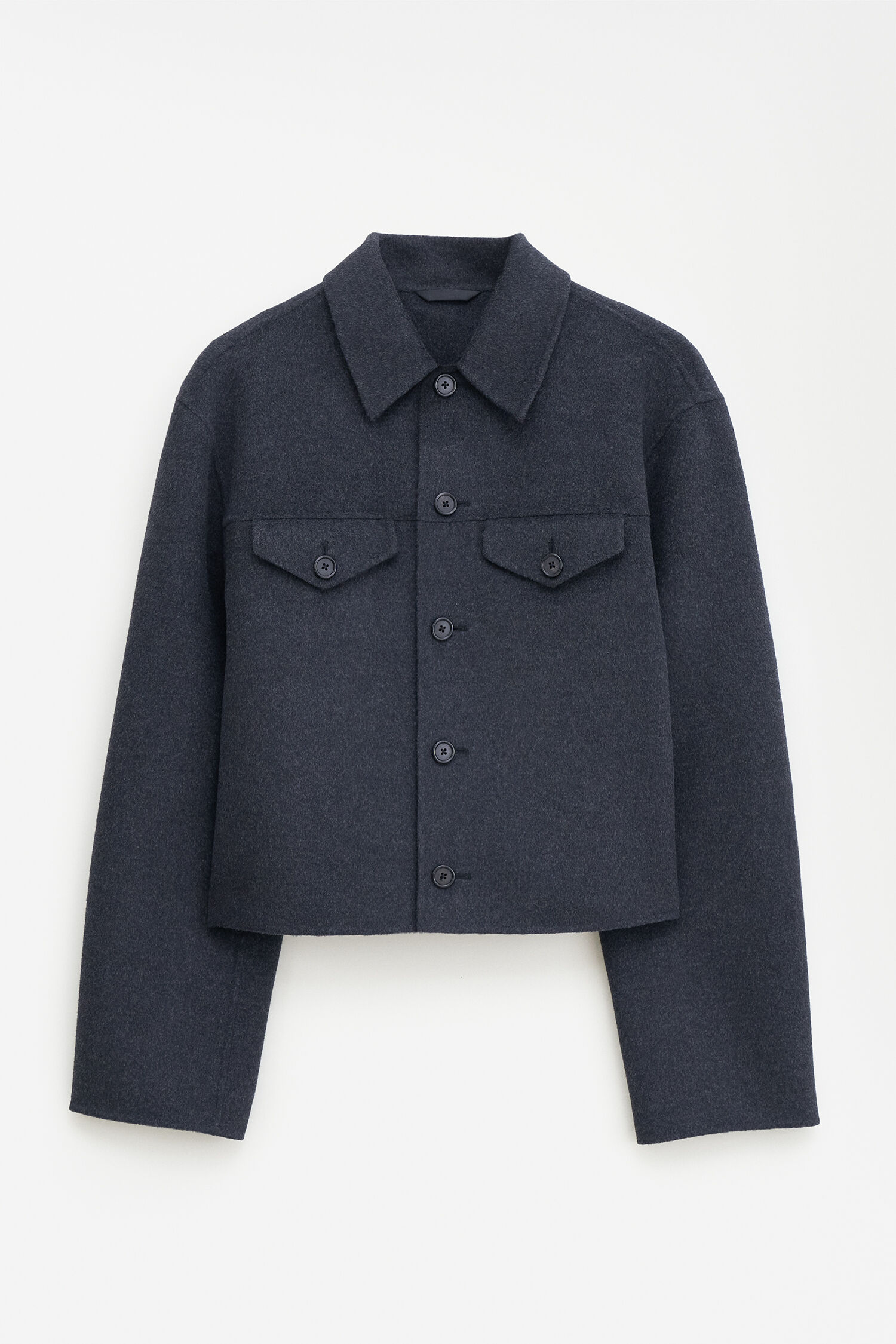 Cos short wool jacket discount